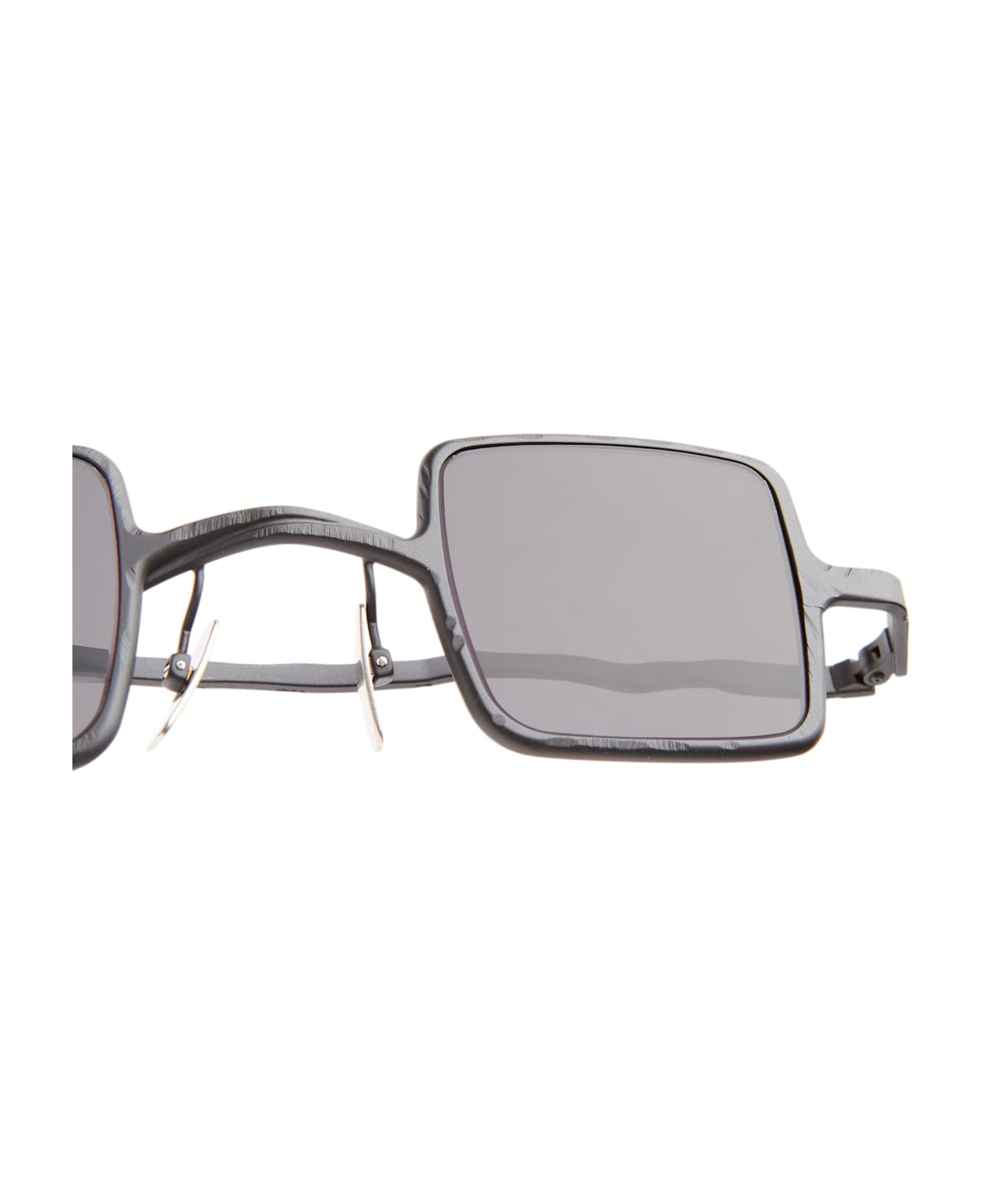 Kuboraum Mask Z21 - Black Matt Sunglasses - Silver