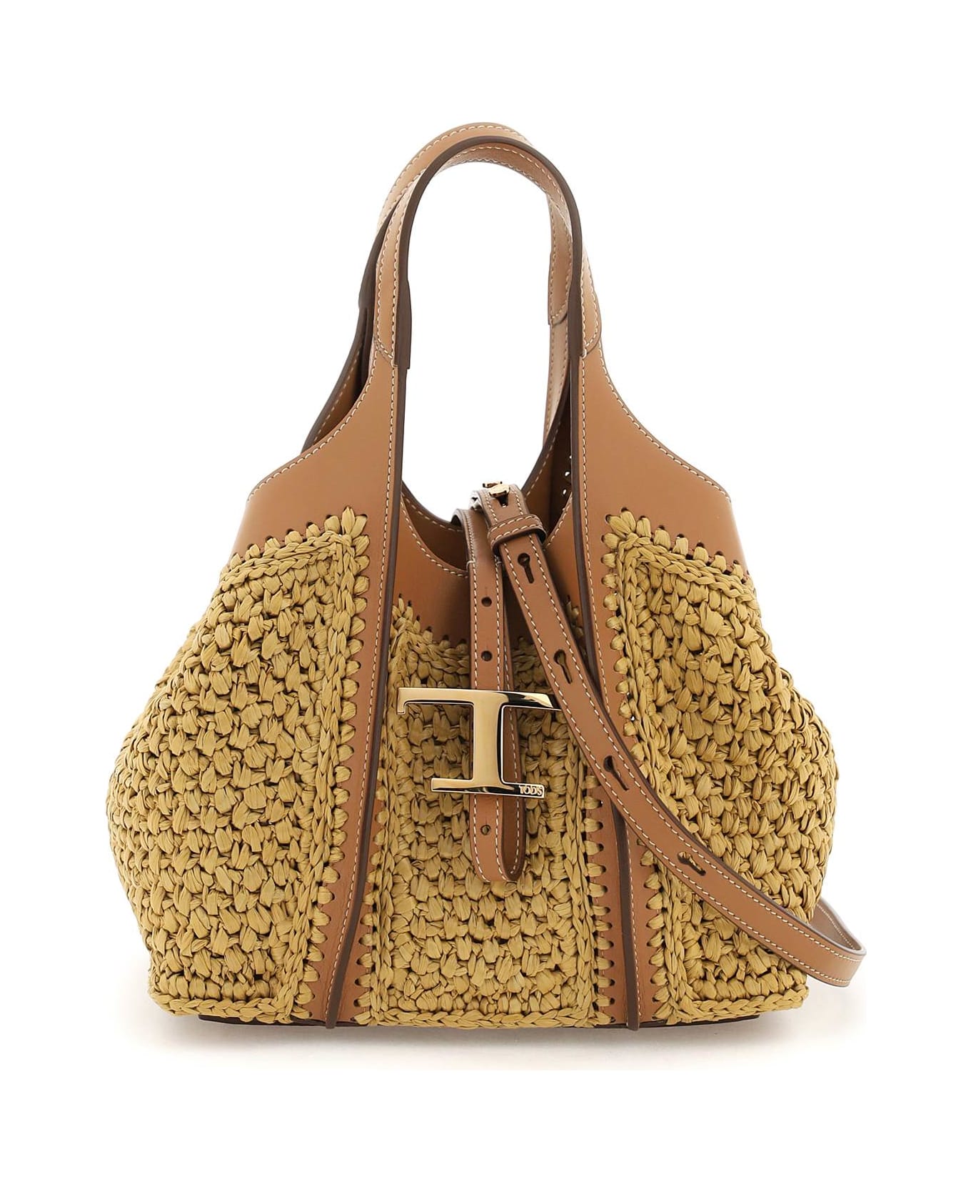 Tod's T Timeless Tote Bag - NATURALE KENIA SC (Beige) トートバッグ