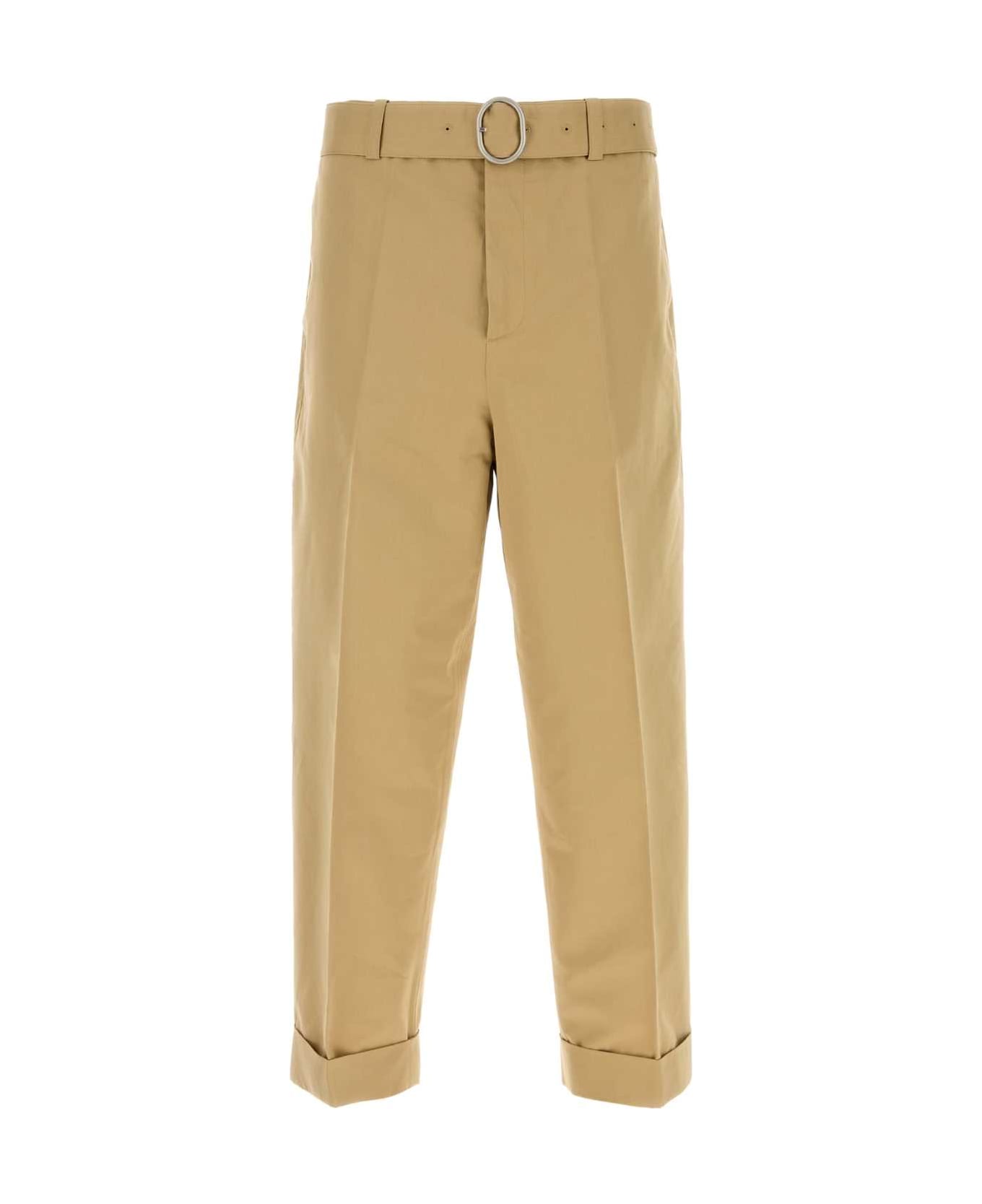 パンツ JIL SANDER Woman Pants Beige J02KA0221J45286 235 Jil Sander Beige Cotton Blend Pant | italist