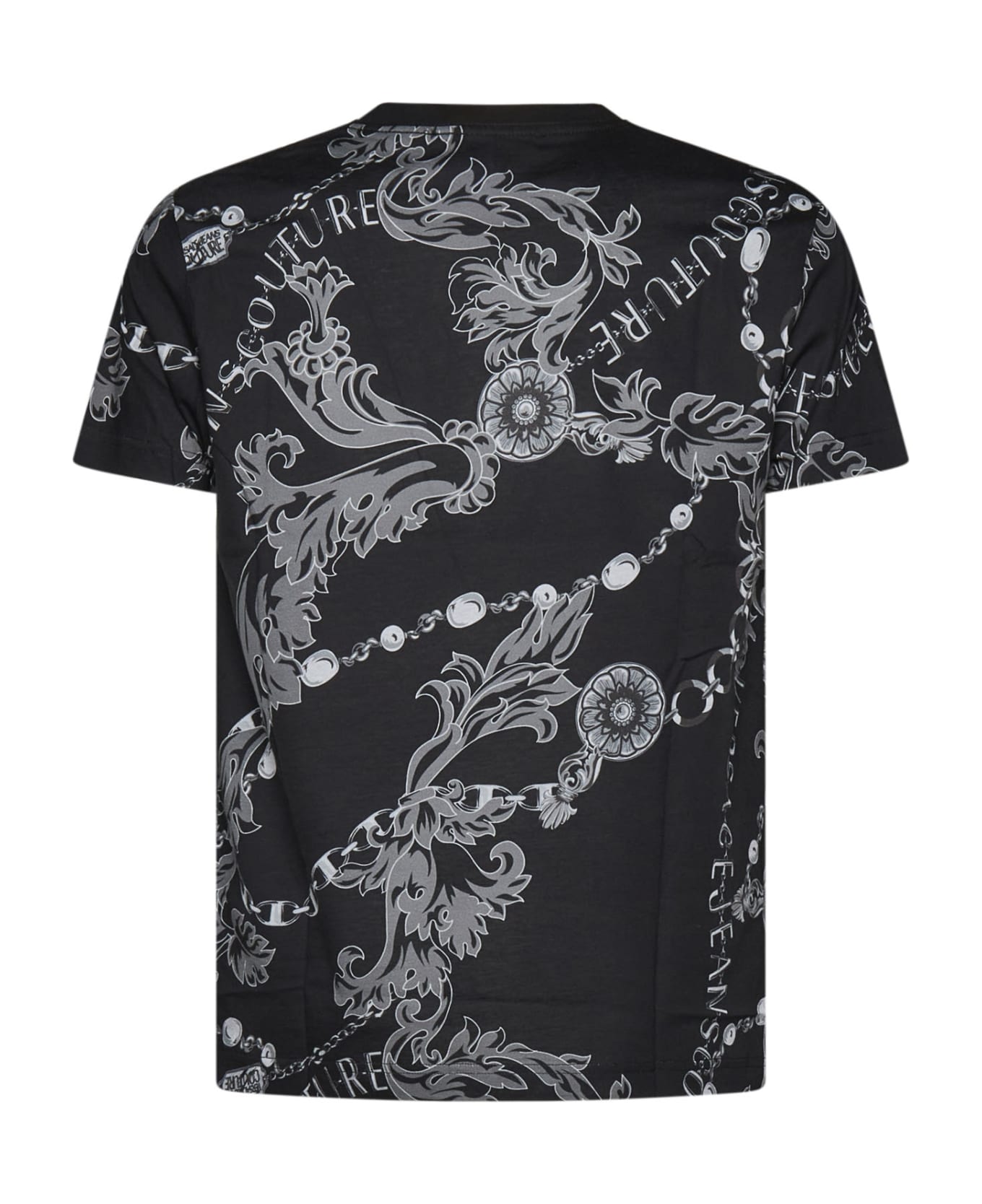 Versace Jeans Couture Chain Couture T-shirt - Black