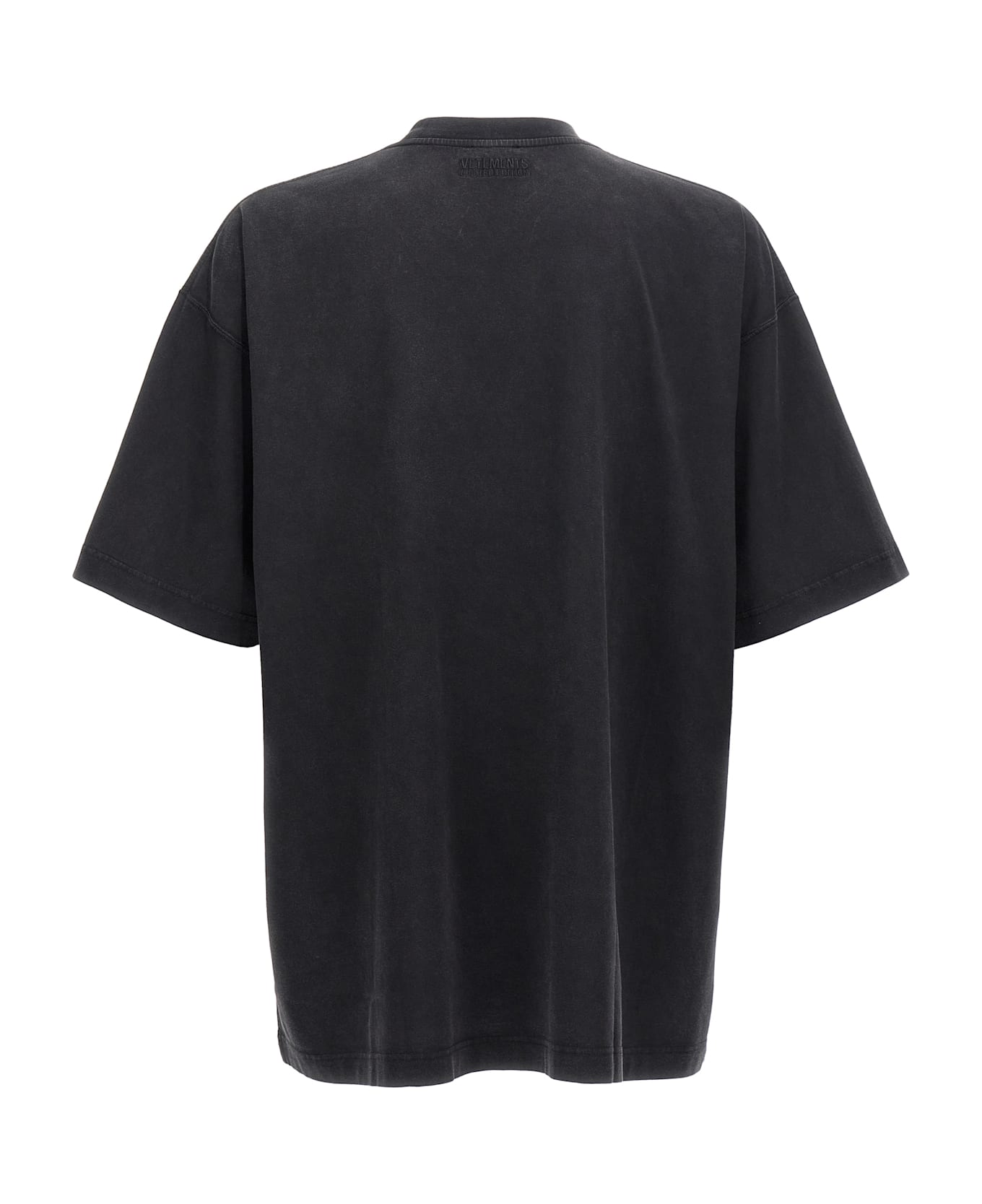 VETEMENTS 'spring Logo' T-shirt - Black  