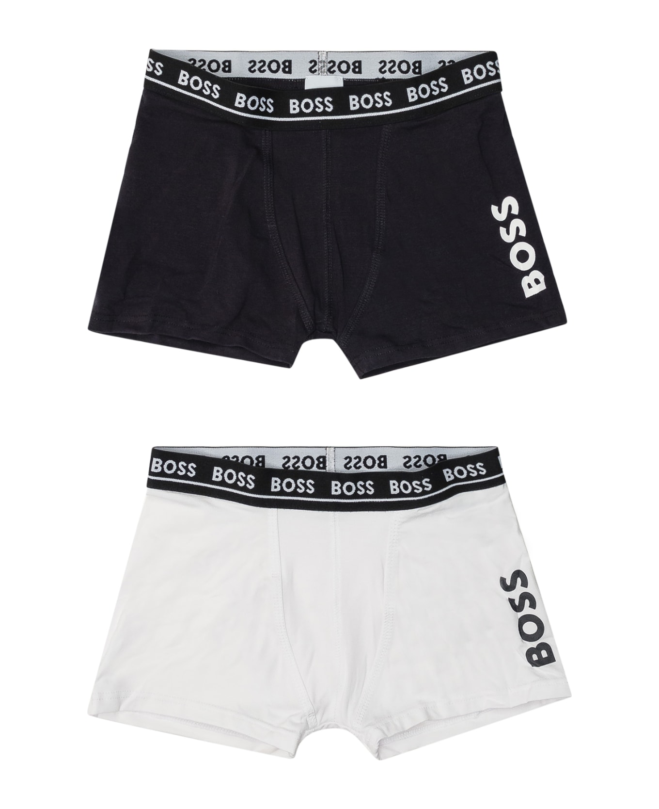Hugo Boss Set 2 Boxer Shorts - NERO アンダーウェア