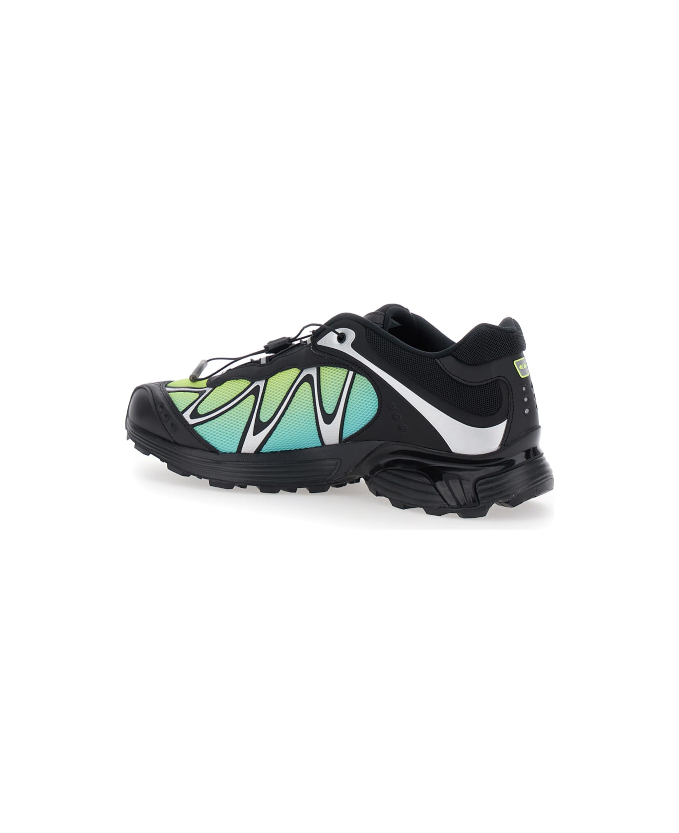 Salomon 
xt-whisper
 Black Sneakers With Printed Logo On The Side And Drawstring Closure In Fabric Unisex - Black
