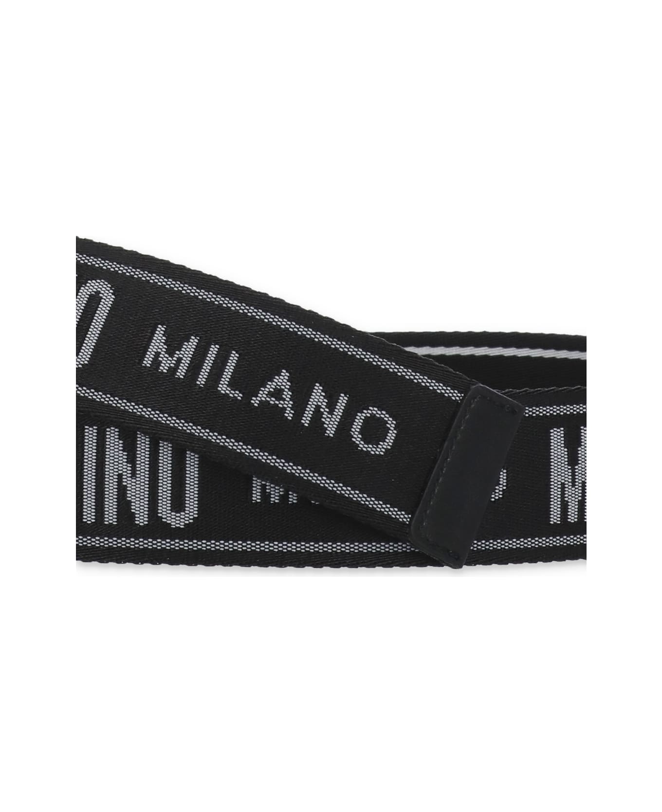 Moschino Logoed Belt - Black