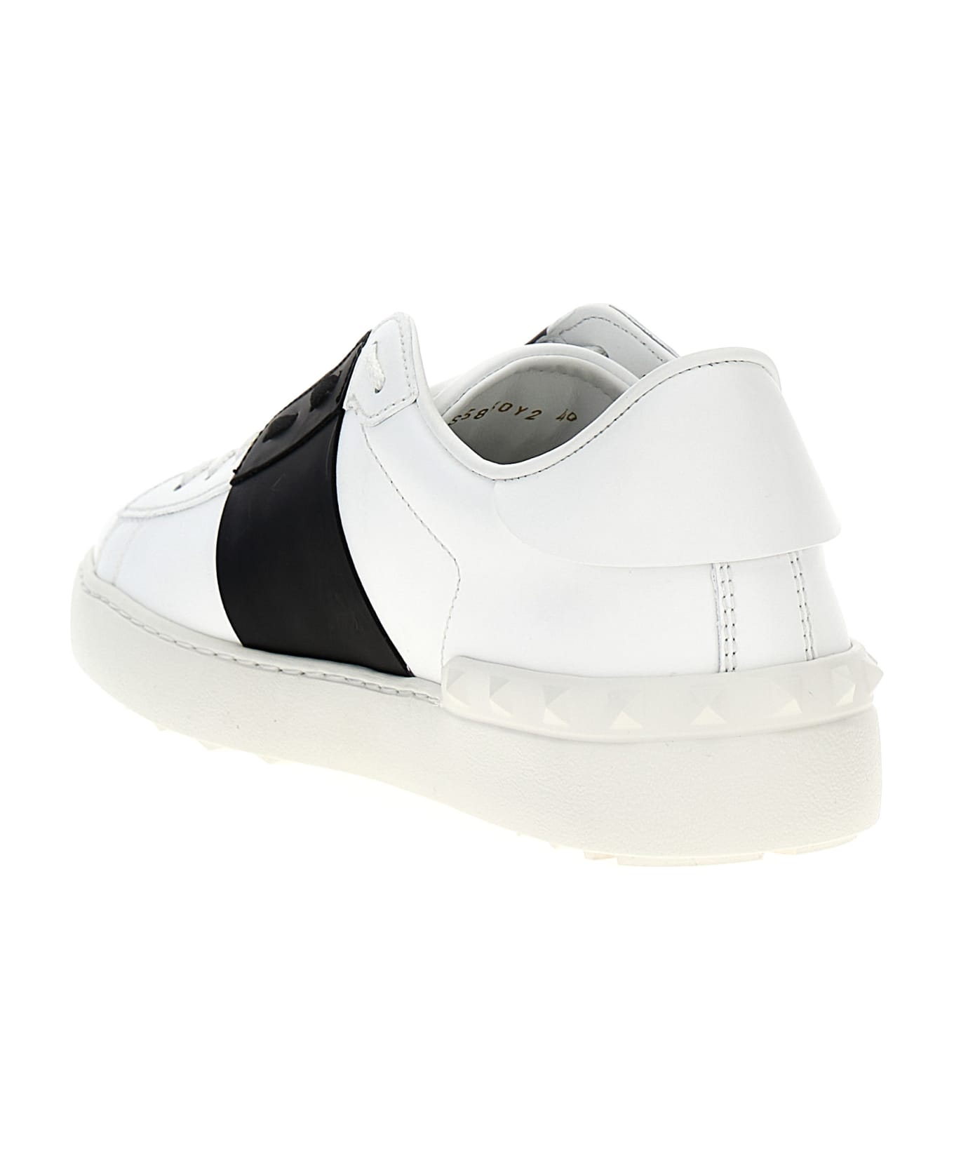 Valentino Garavani 'open' Sneakers - White/Black