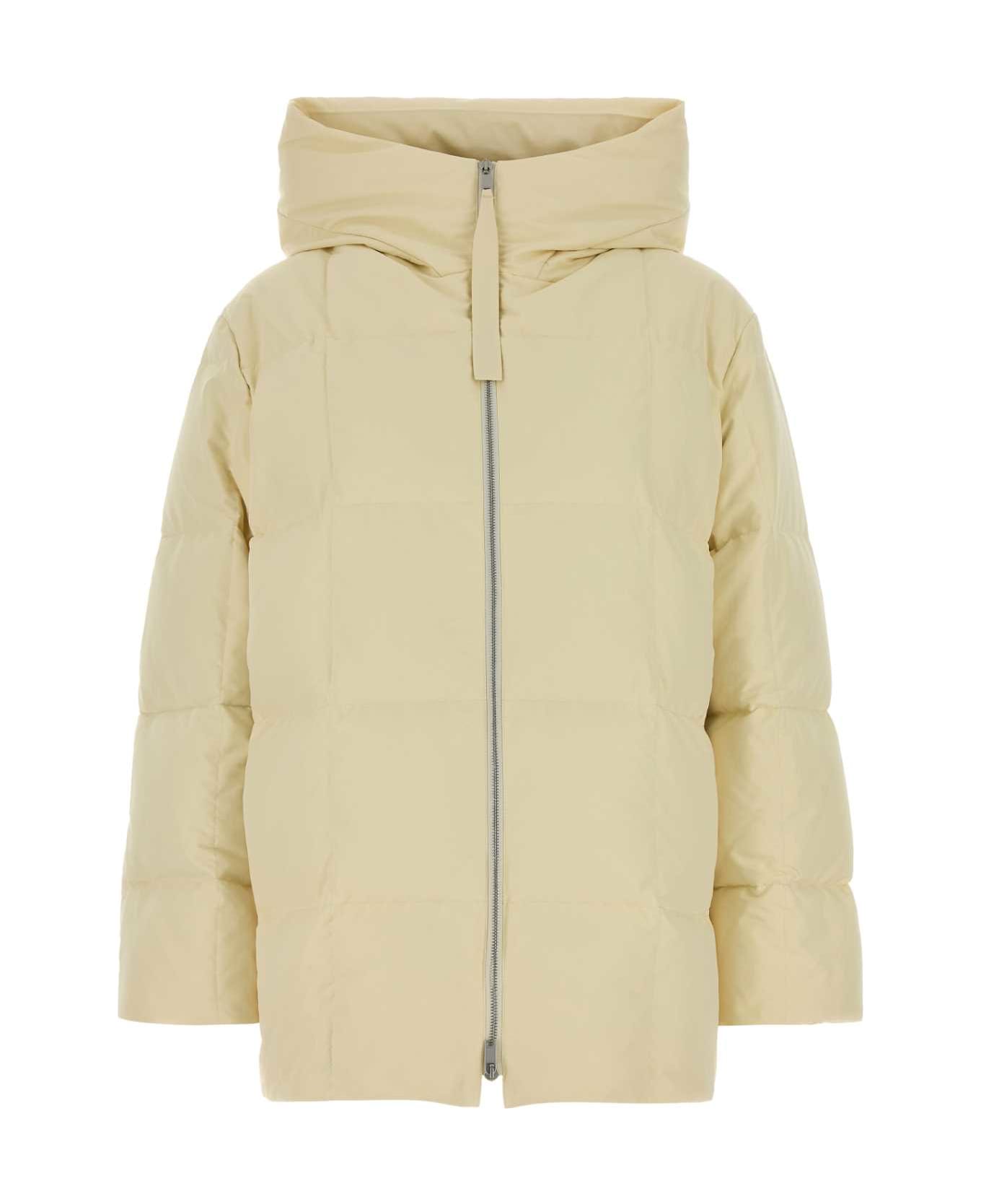 Jil Sander Cream Polyester Down Jacket - DUNE