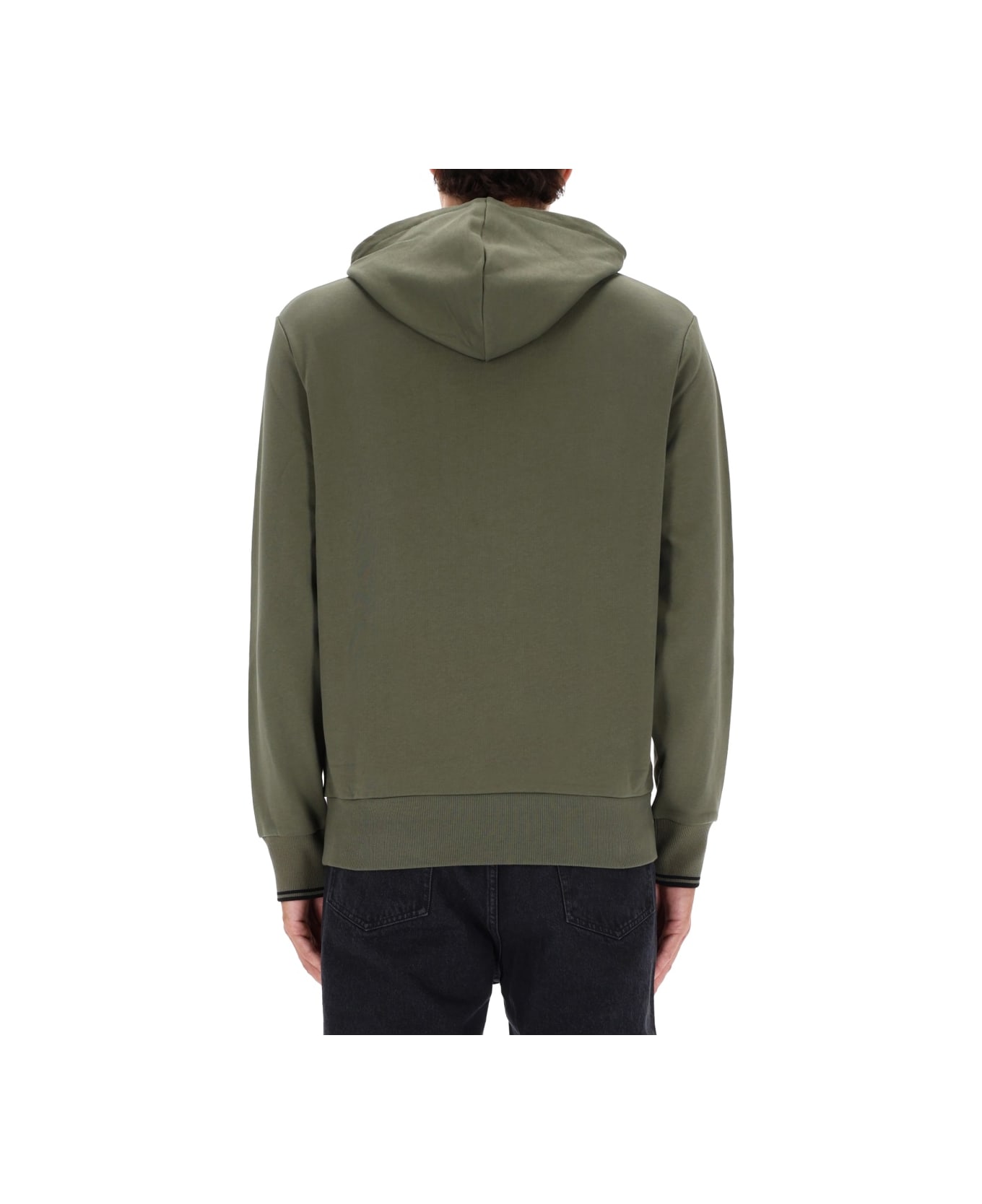 Fred Perry Hoodie - GREEN