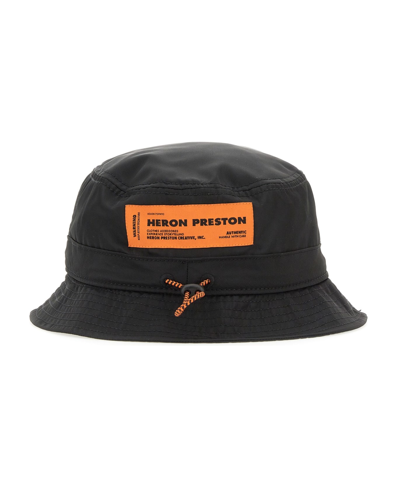 HERON PRESTON Bucket Hat - NERO