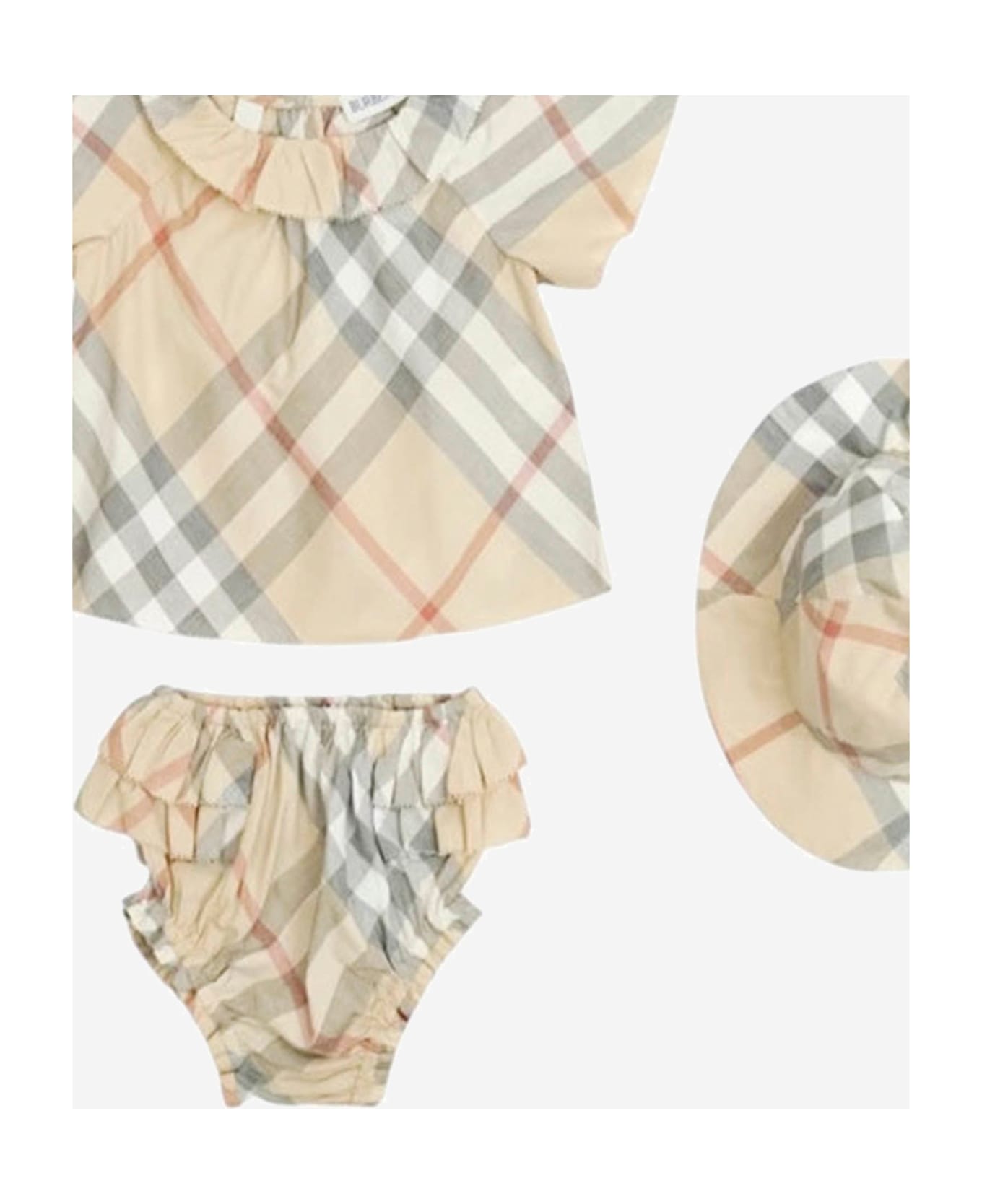 Burberry 3-piece Baby Set - Red