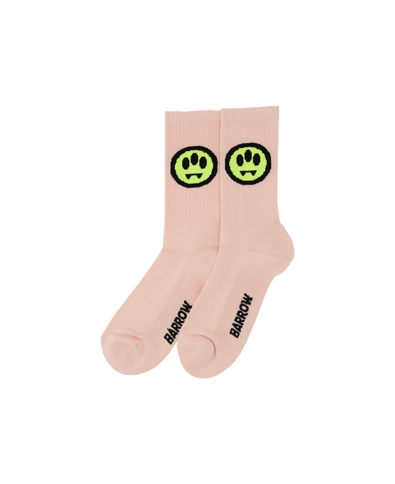 Barrow Socks With Logo - PINK 靴下