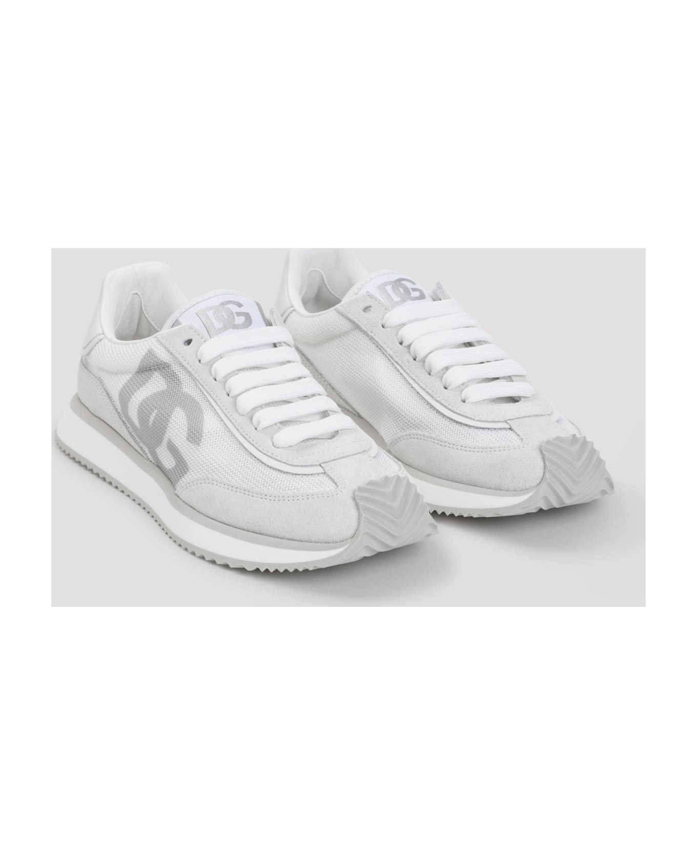Dolce & Gabbana Low Top Sneakers - Bianco Bianco