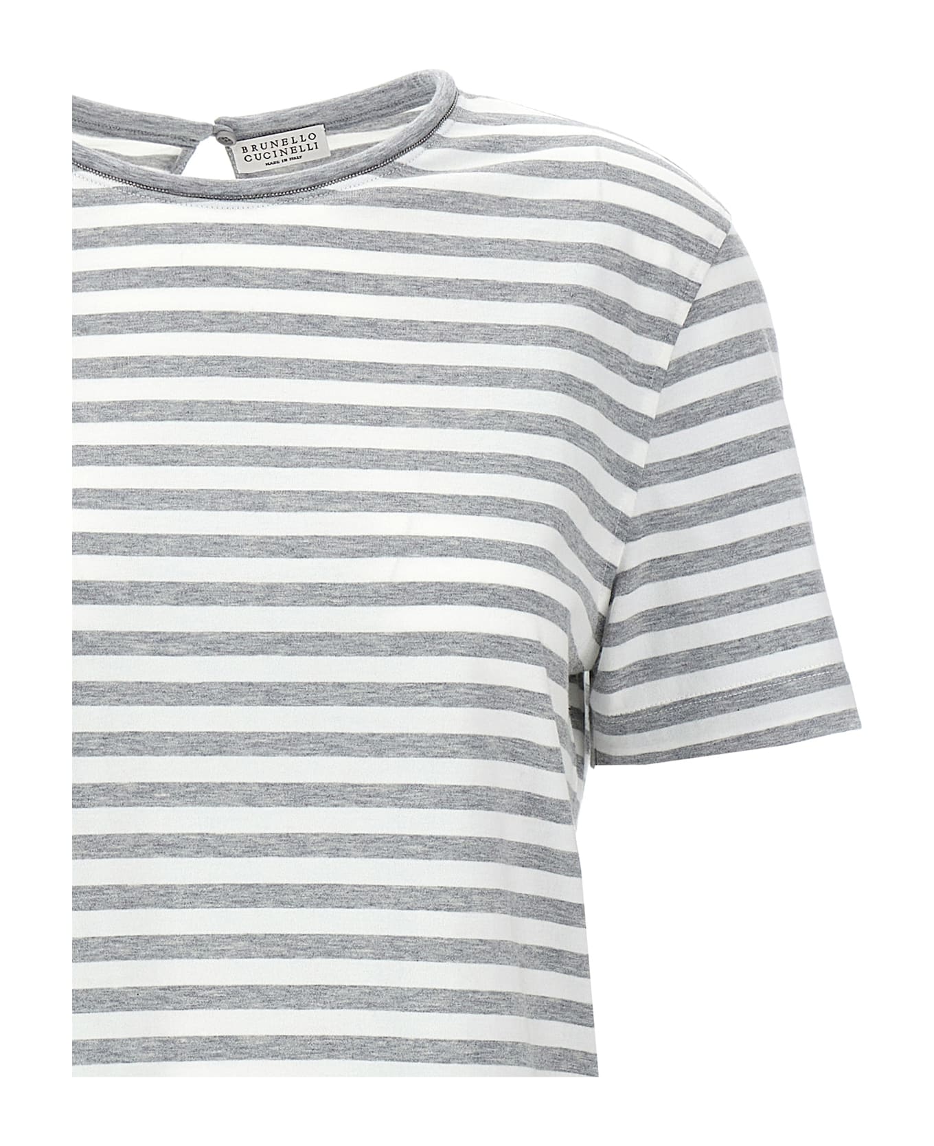 Brunello Cucinelli Striped T-shirt - Multicolor