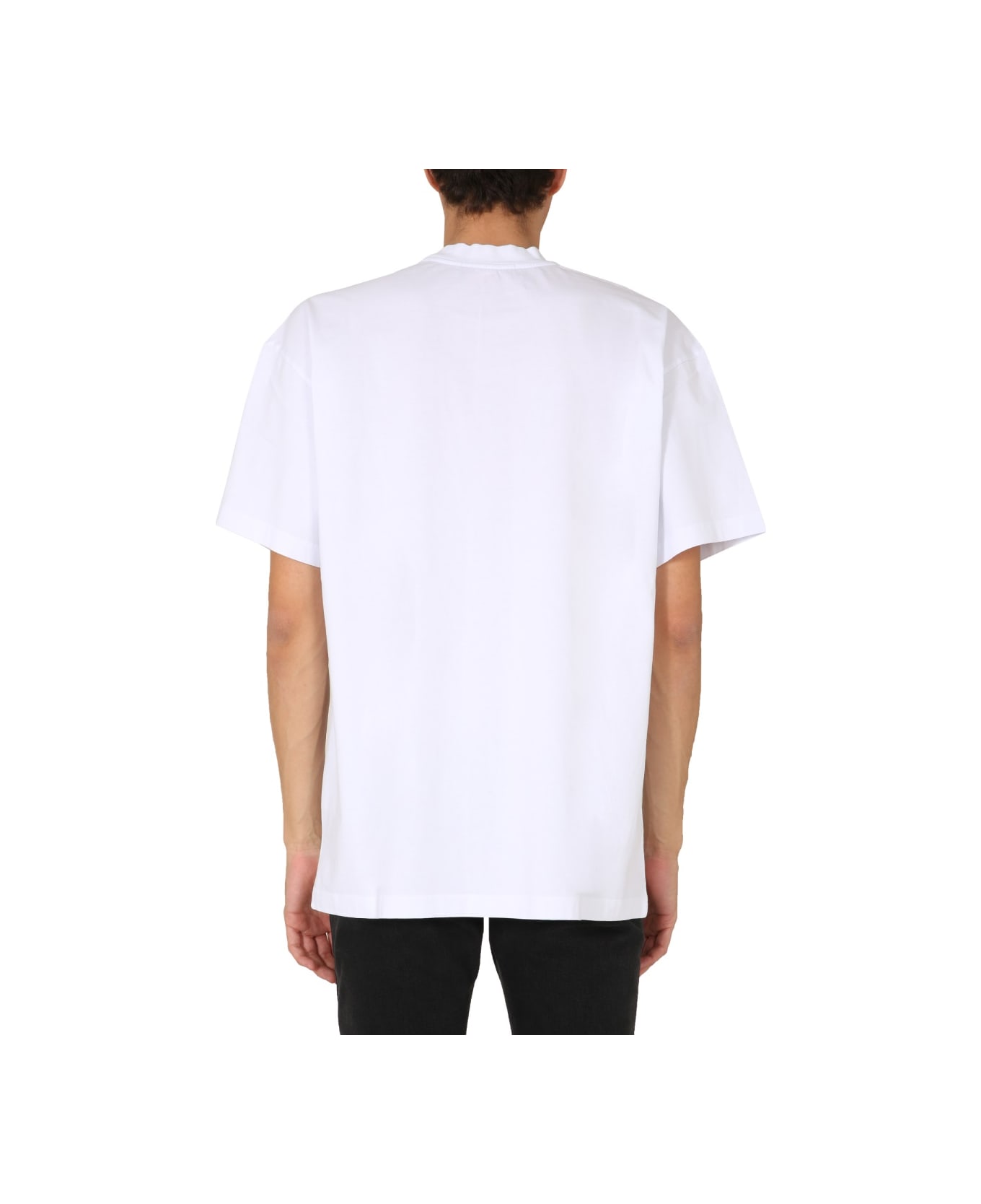 MSGM Crew Neck T-shirt - WHITE