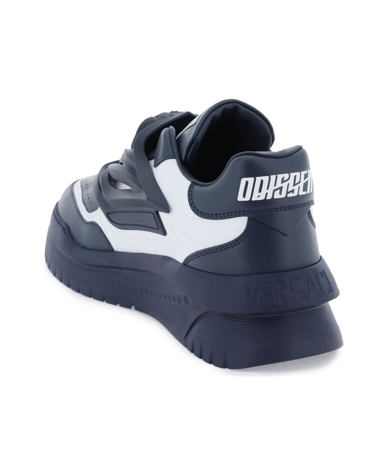 Versace Odissea Sneakers - BLUE NIGHT  WHITE (White) スニーカー