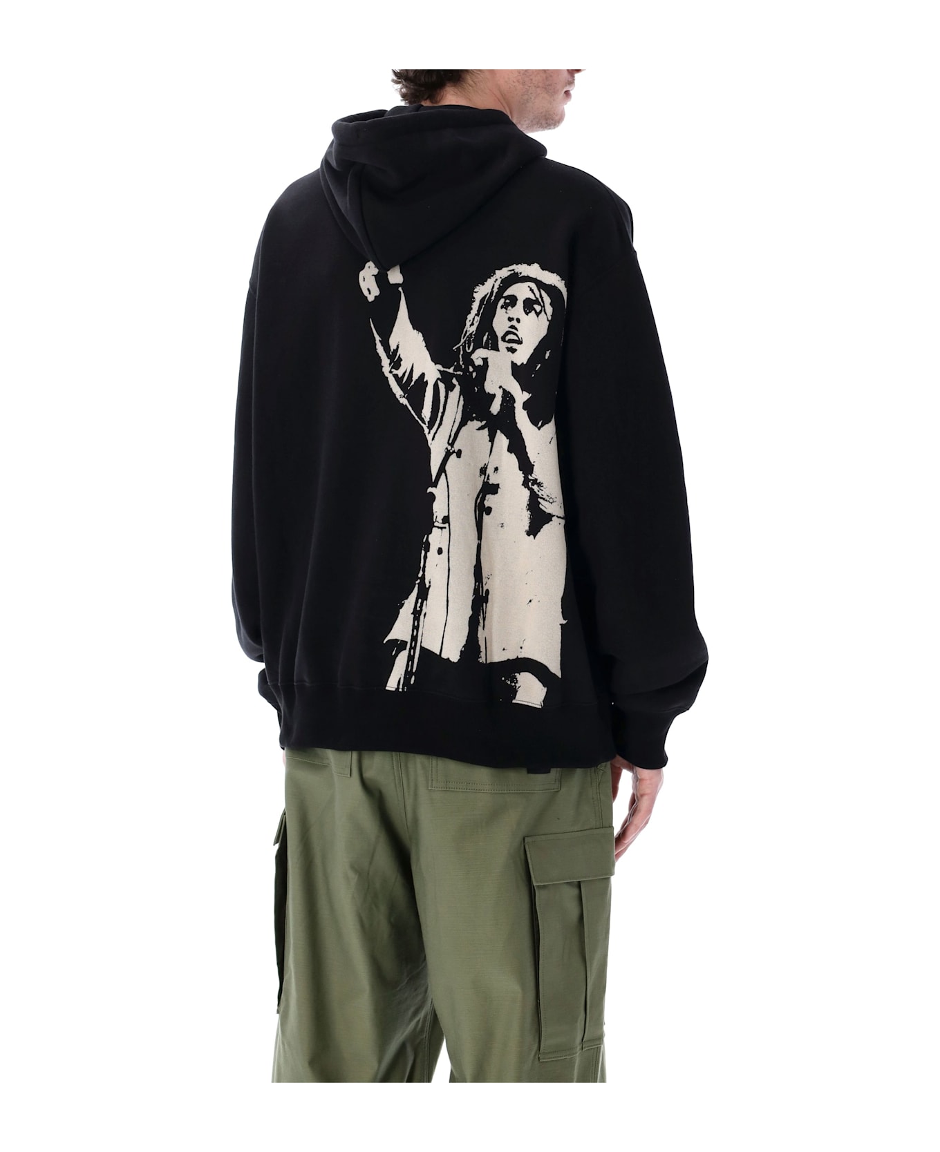 Junya Watanabe Bob Marley Hoodie - Black