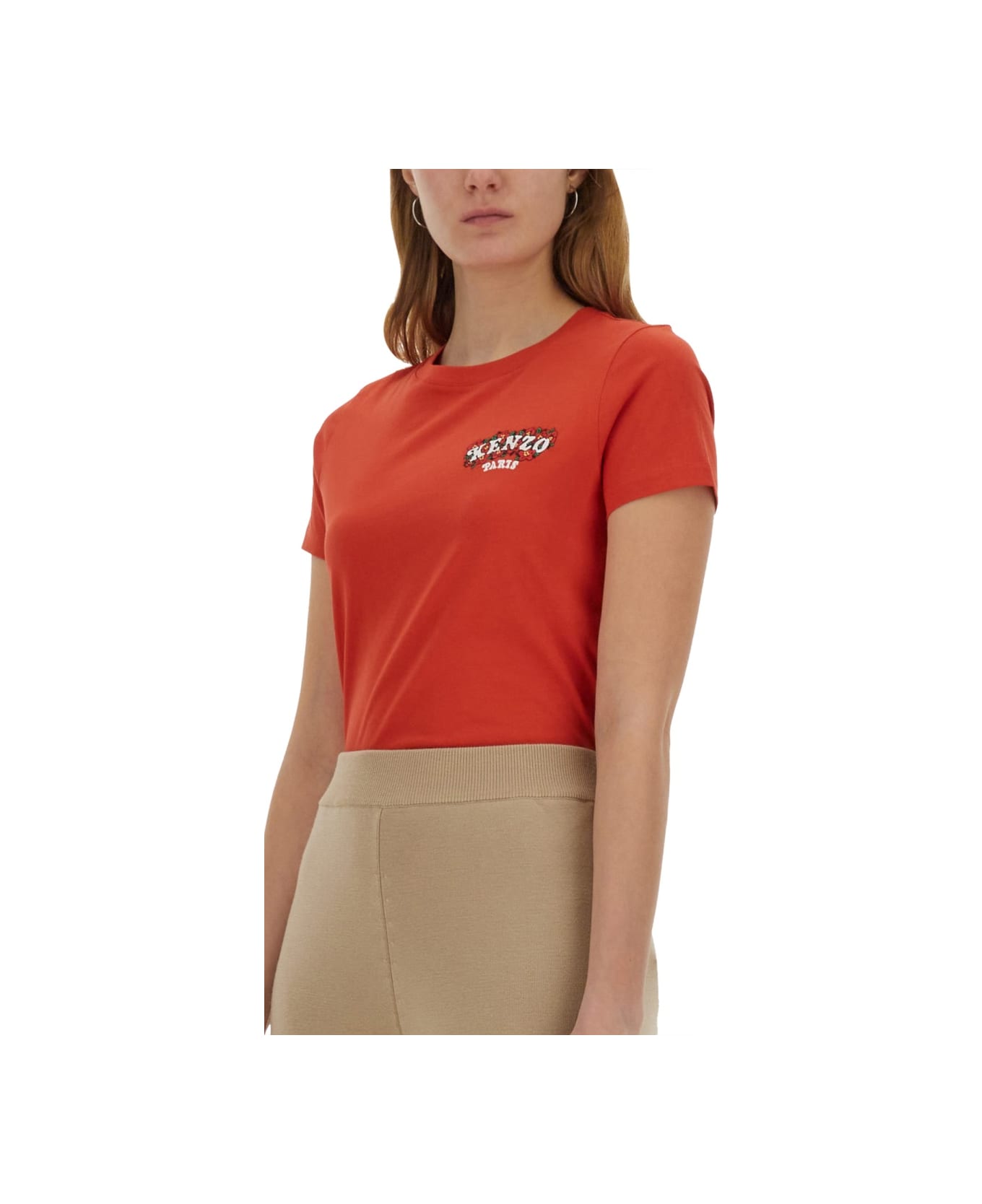 Kenzo Embroidered T-shirt 
verdy Market
 - RED