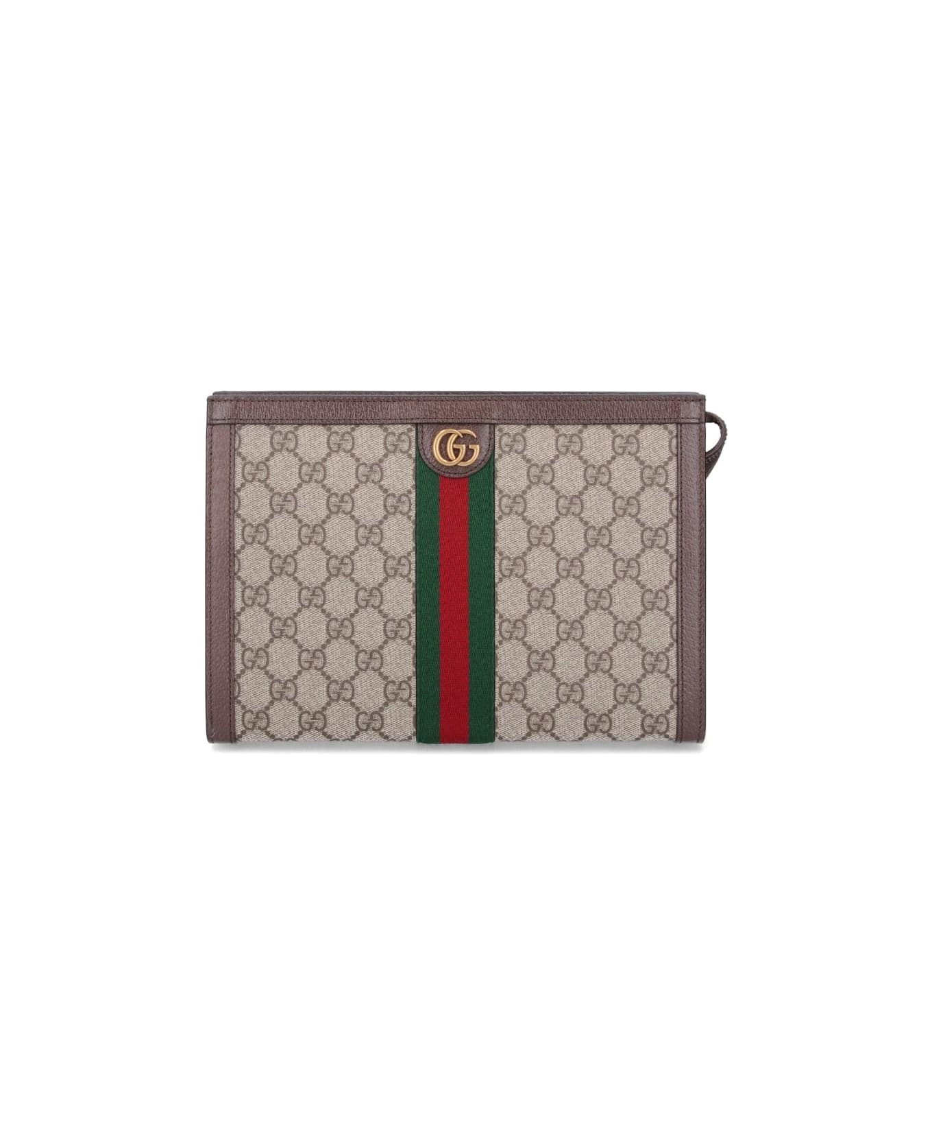 Gucci 
ophidia
 Pouch - B.eb/n.acero/vrv