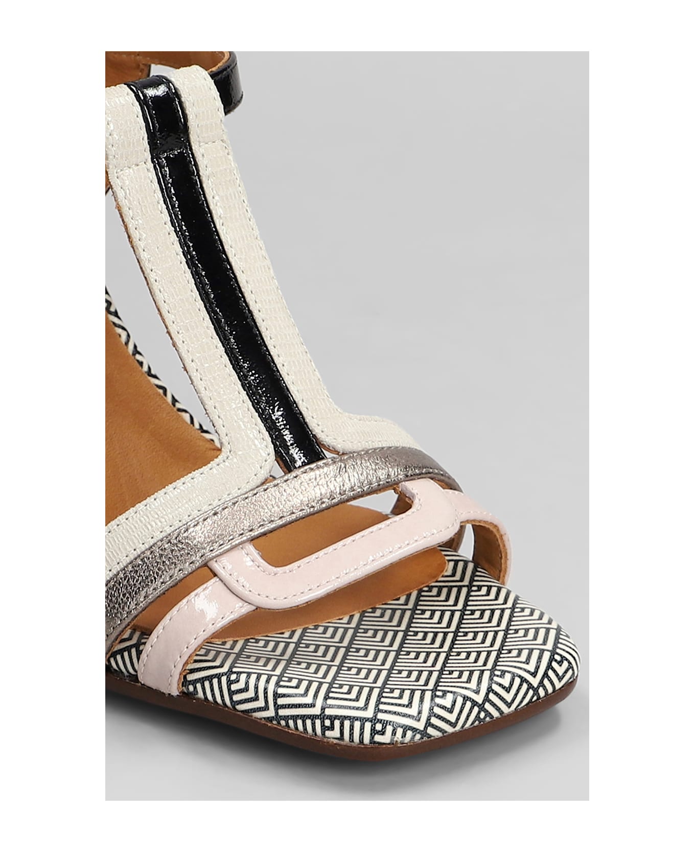 Chie Mihara Piyata 46 Sandals In Black Leather - black