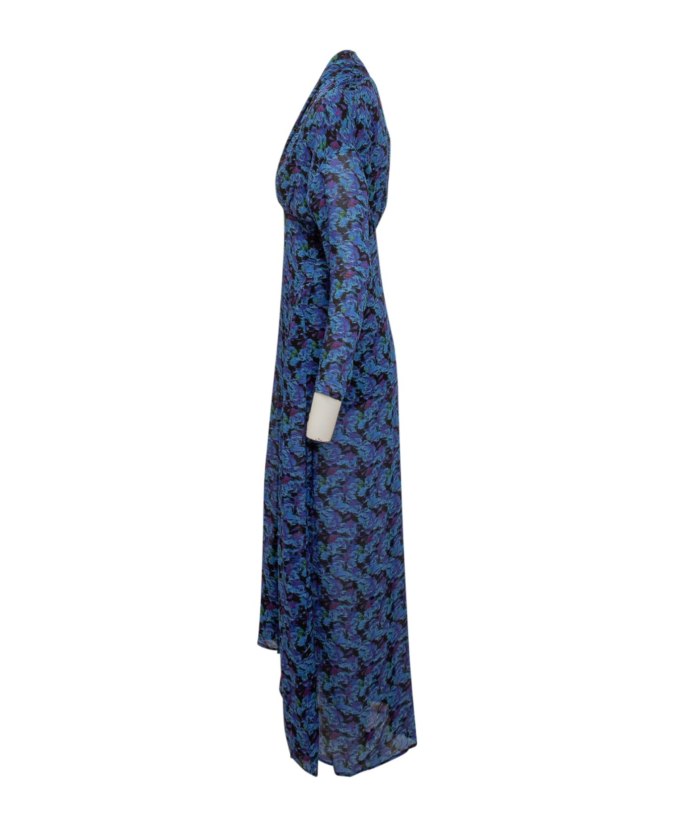 IRO Nollie Dress - MULTICOLOR BLUE