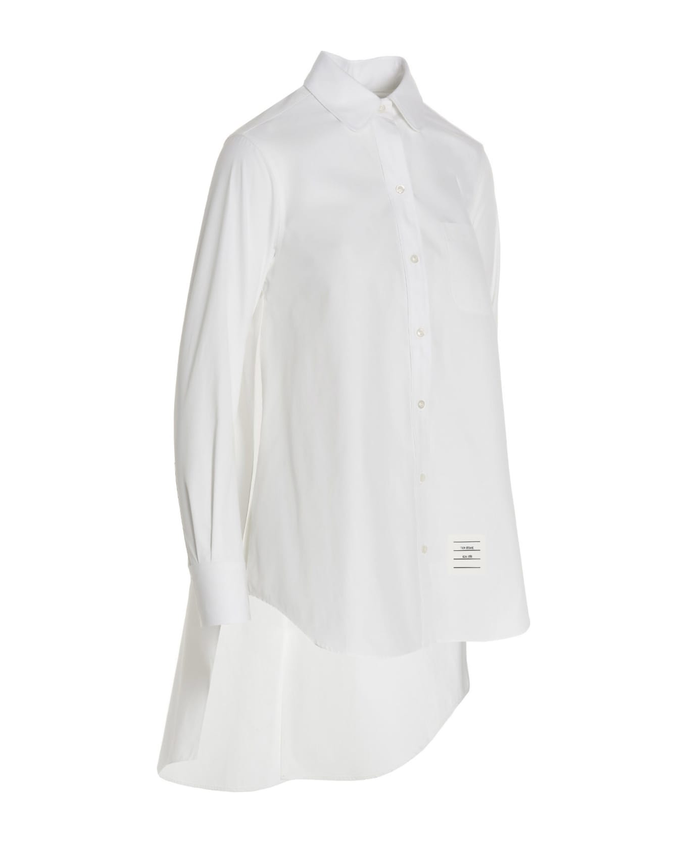 Thom Browne 'open Back' Shirt - White