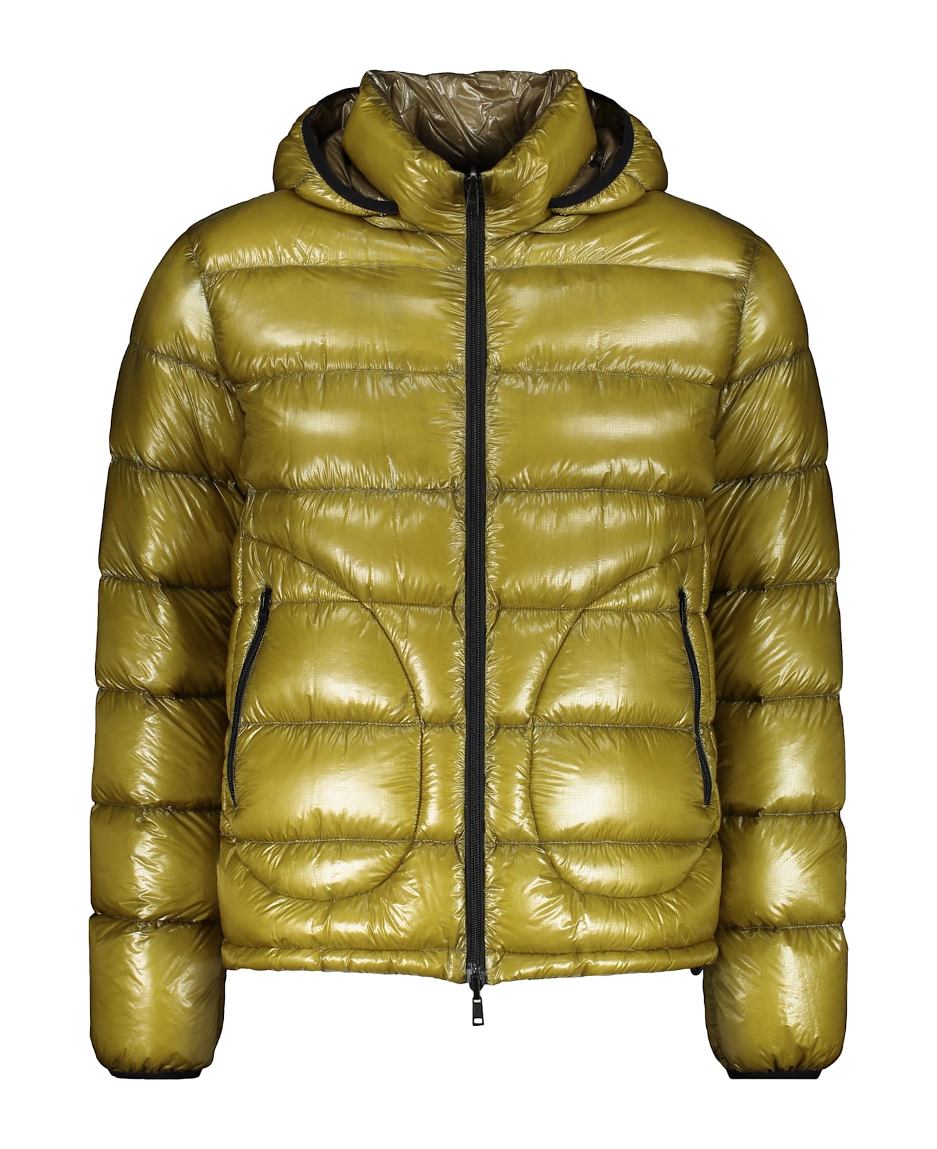 Herno Lightweight Reversible Down Jacket - green