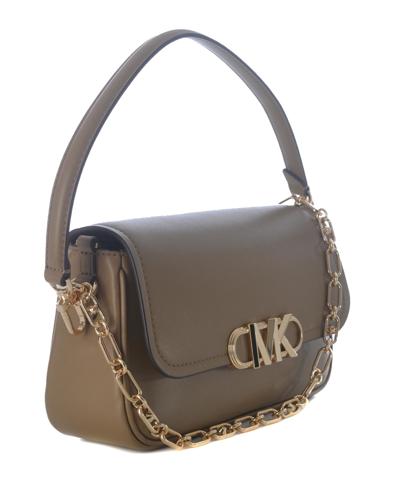Michael Kors Bag Michael Kors "parker" In Leather - Cuoio