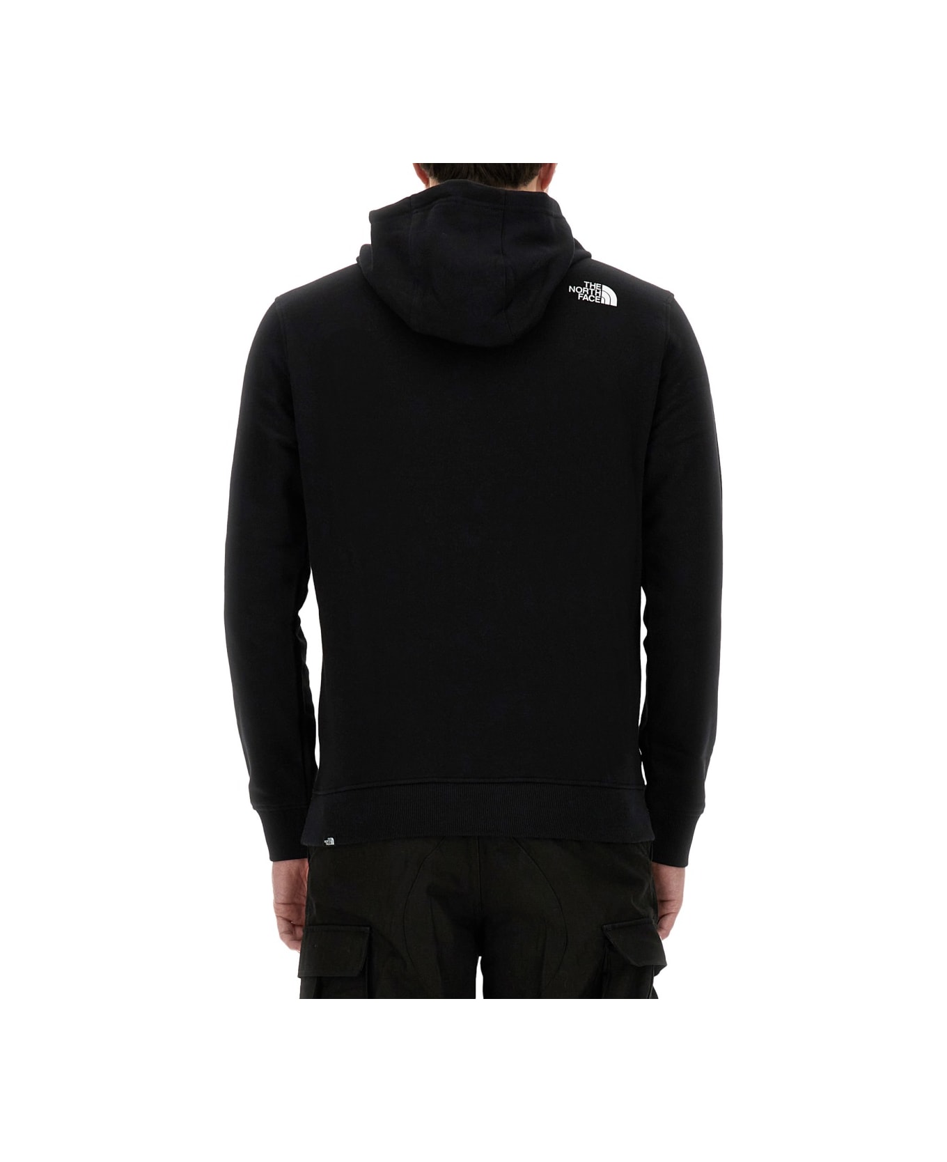 The North Face Sweatshirt With Logo - BLACK