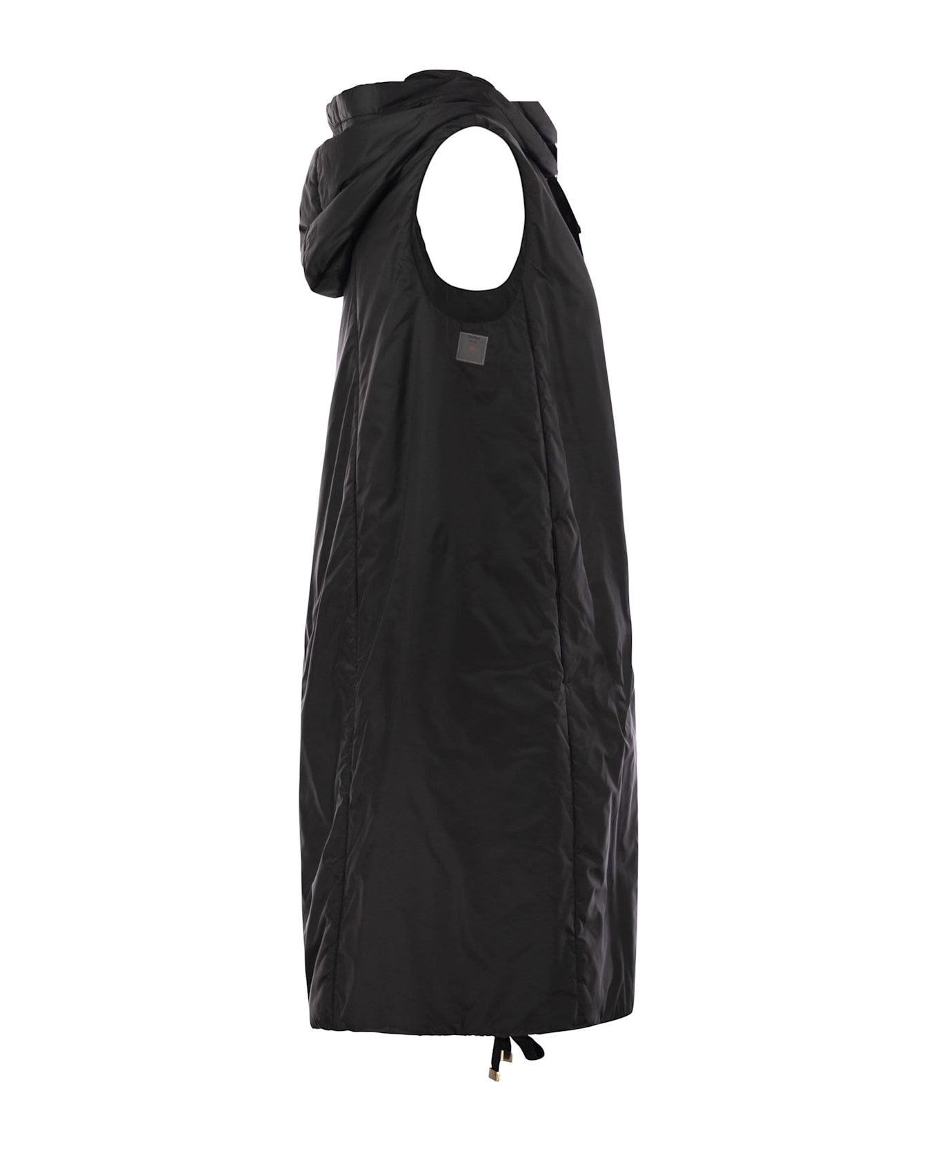 Max Mara The Cube Greengi - Drip-proof Canvas Waistcoat - Black
