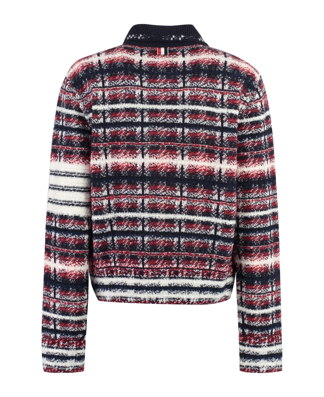 Thom Browne Checked Wood Jacket - Multicolor