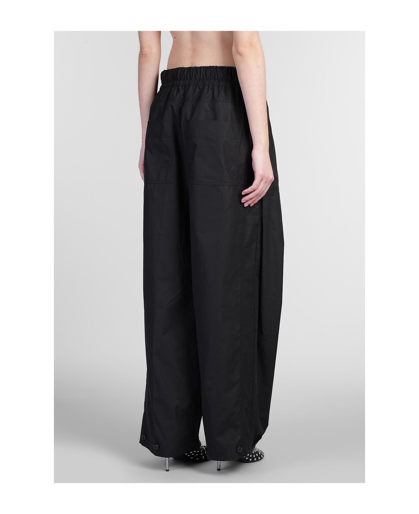 Jil Sander Trousers 68 Pants In Black Cotton - black