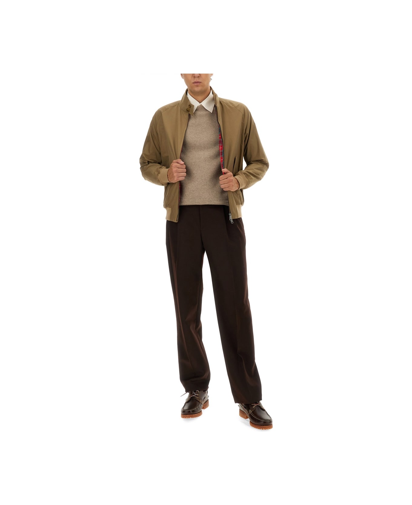 Baracuta "g9 Harrington" Jacket - BEIGE
