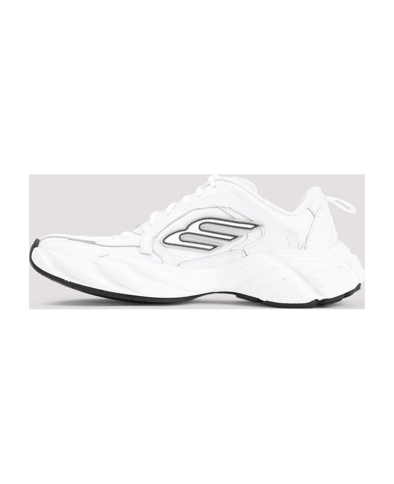 Balenciaga Monday Sneakers - White Black Grey