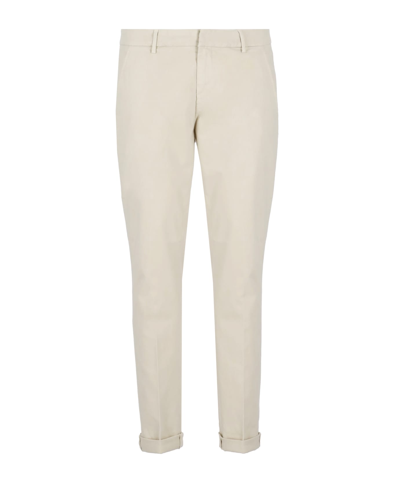 Dondup Trousers Beige - Ivory