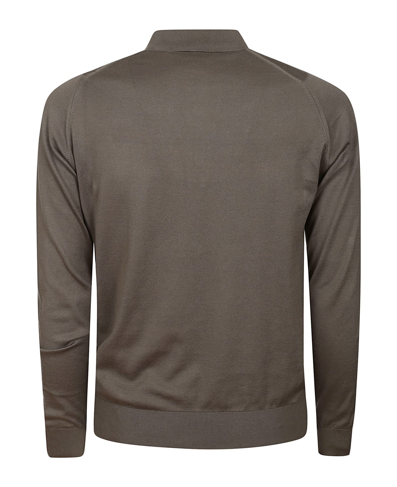John Smedley Bradwell Shirt Ls - Beige Musk