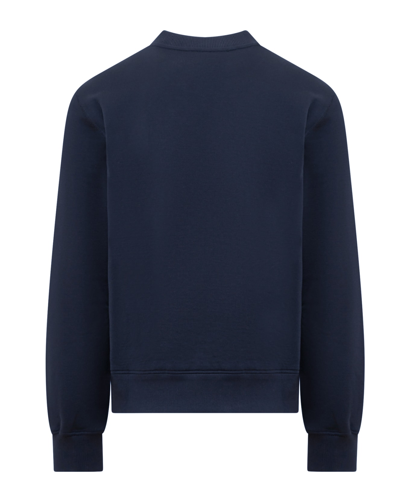 Dolce & Gabbana Cotton Crew-neck Sweatshirt - blue フリース