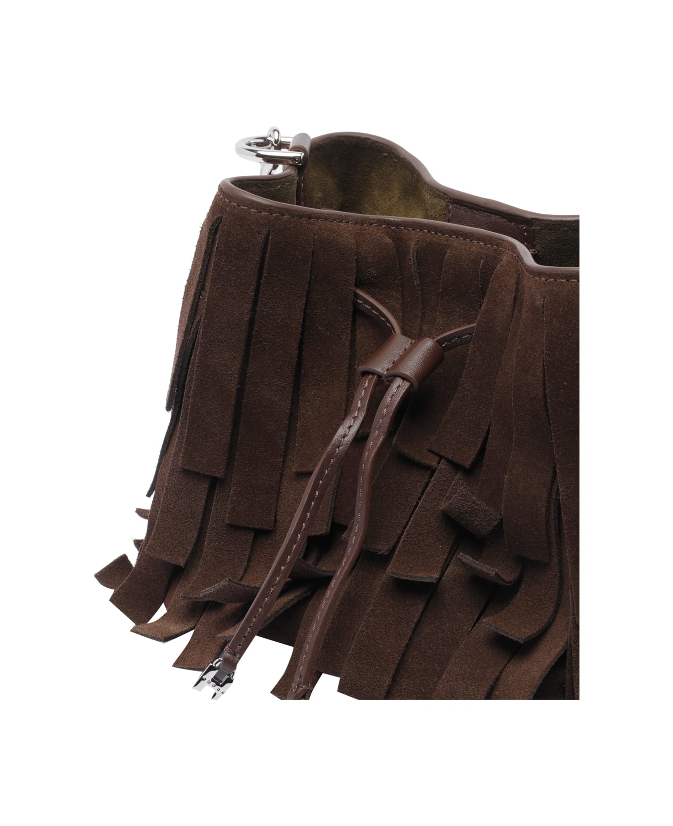 Hogan Mini Hocket Bucket Bag - Brown