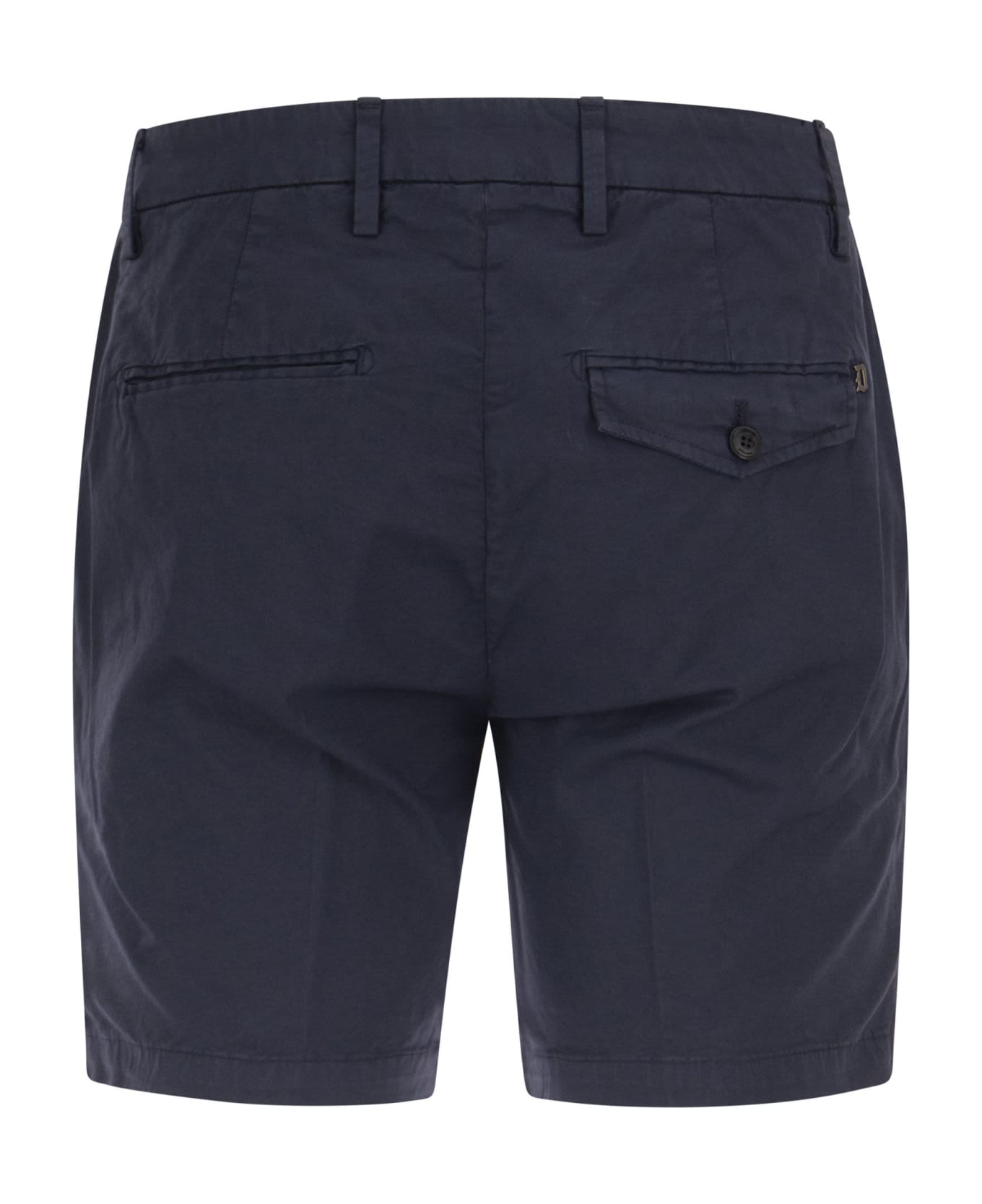 Dondup Manheim - Cotton Shorts - Blue ショートパンツ