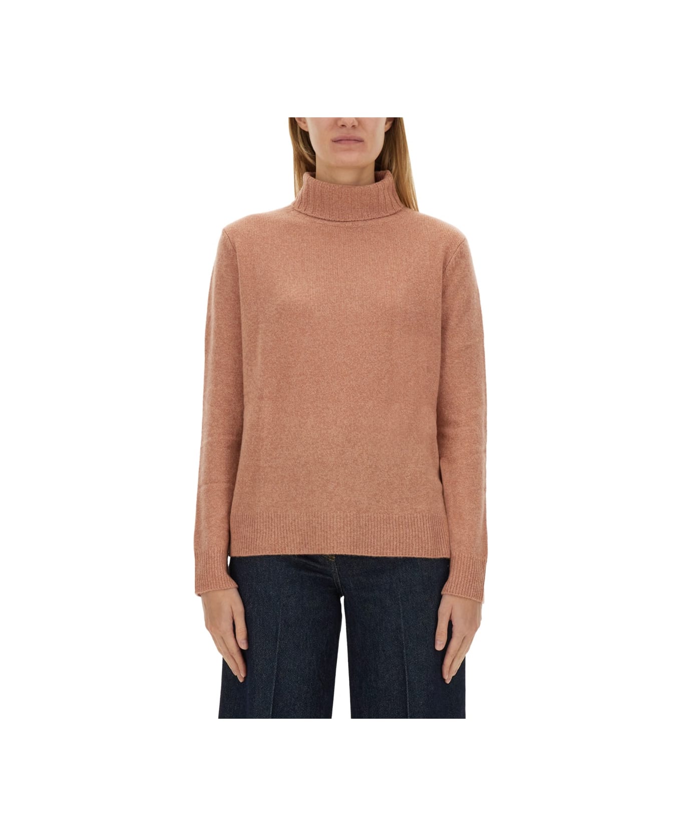 Aspesi Wool Jersey. - PINK