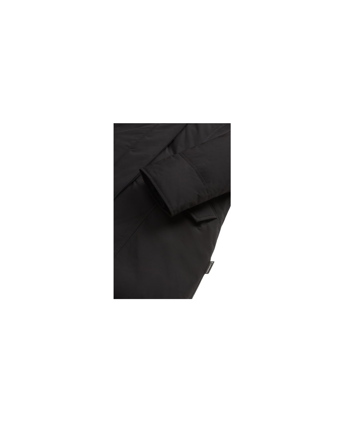 Woolrich Luxury Arctic Raccoon Parka - Black