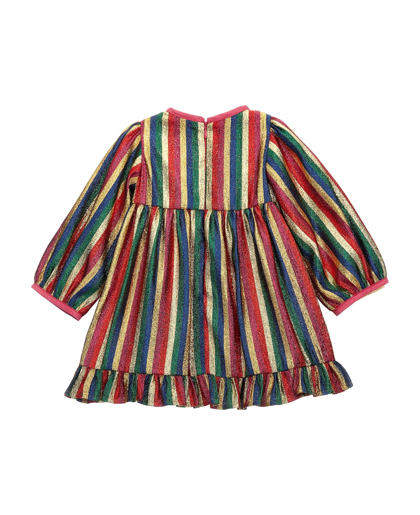 Stella McCartney Kids Lurex Striped Dress - Multicolor/multicolo