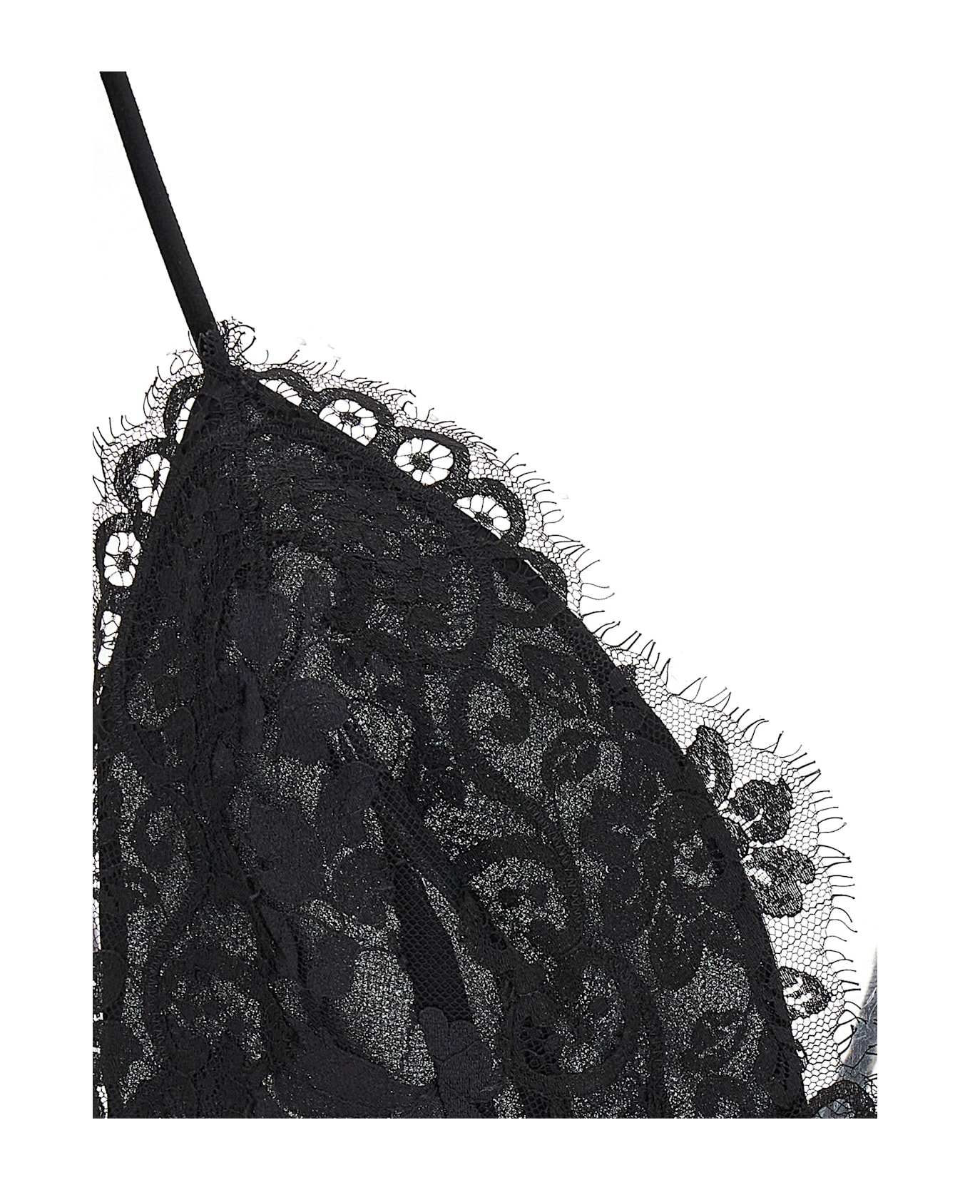 Zimmermann 'illustration Lace Bralette' Top - Black  