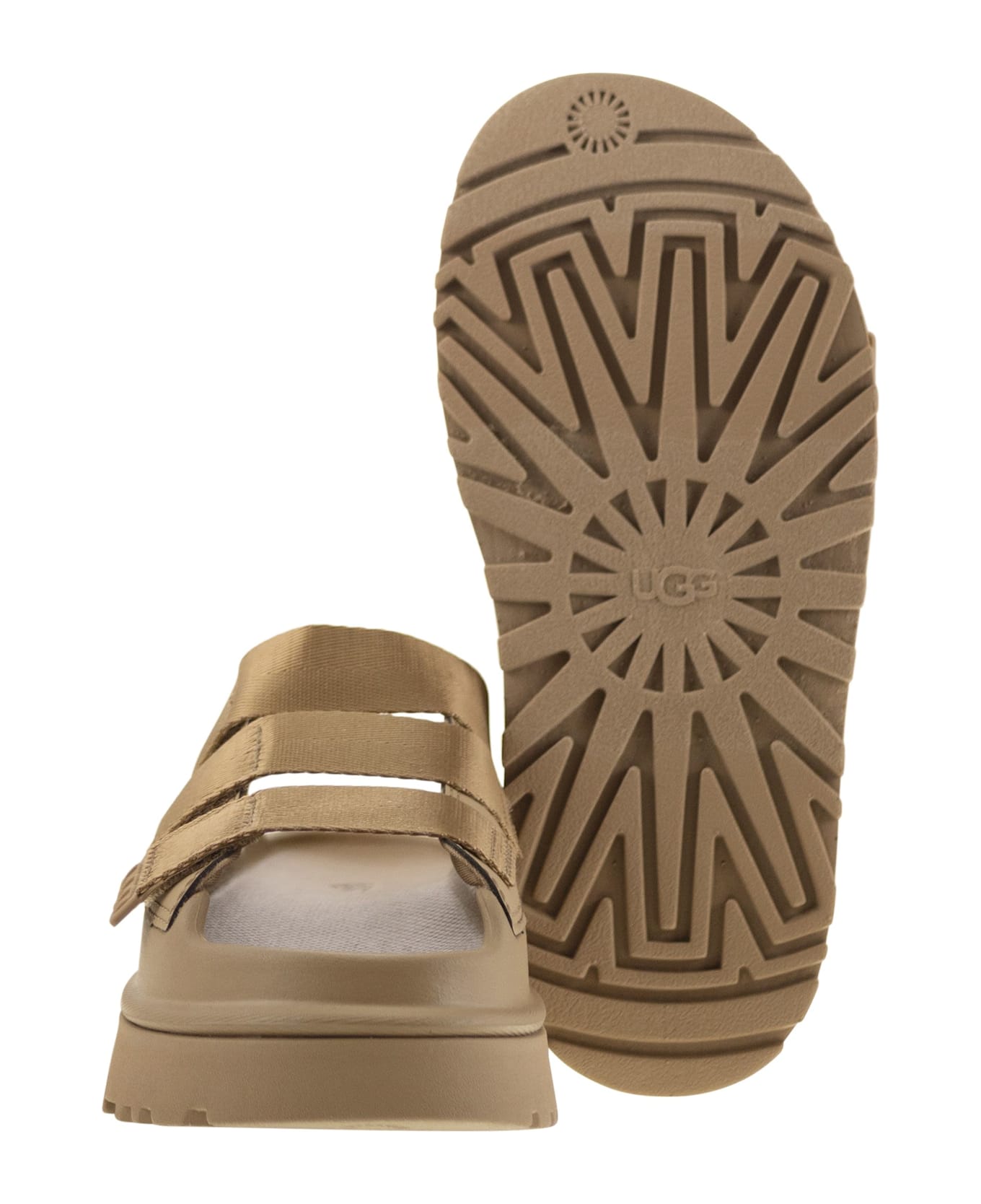 UGG W Goldenglow Slide Dark Sand - Camel