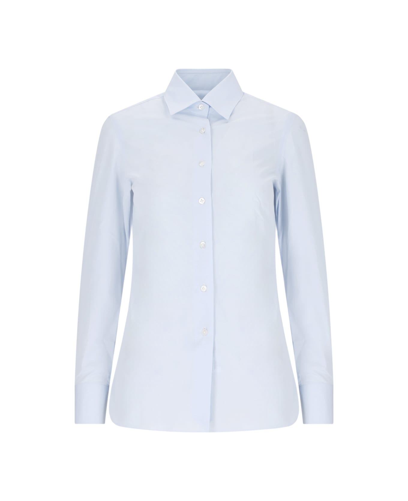 Finamore 'ivana' Shirt - Light Blue