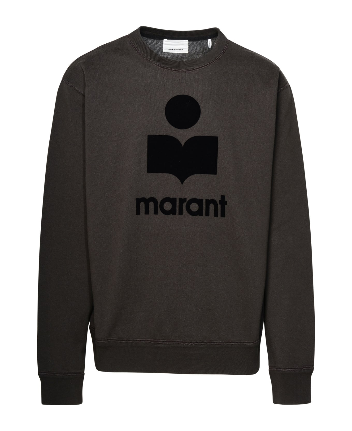 Isabel Marant Black Cotton Blend Sweatshirt - Black