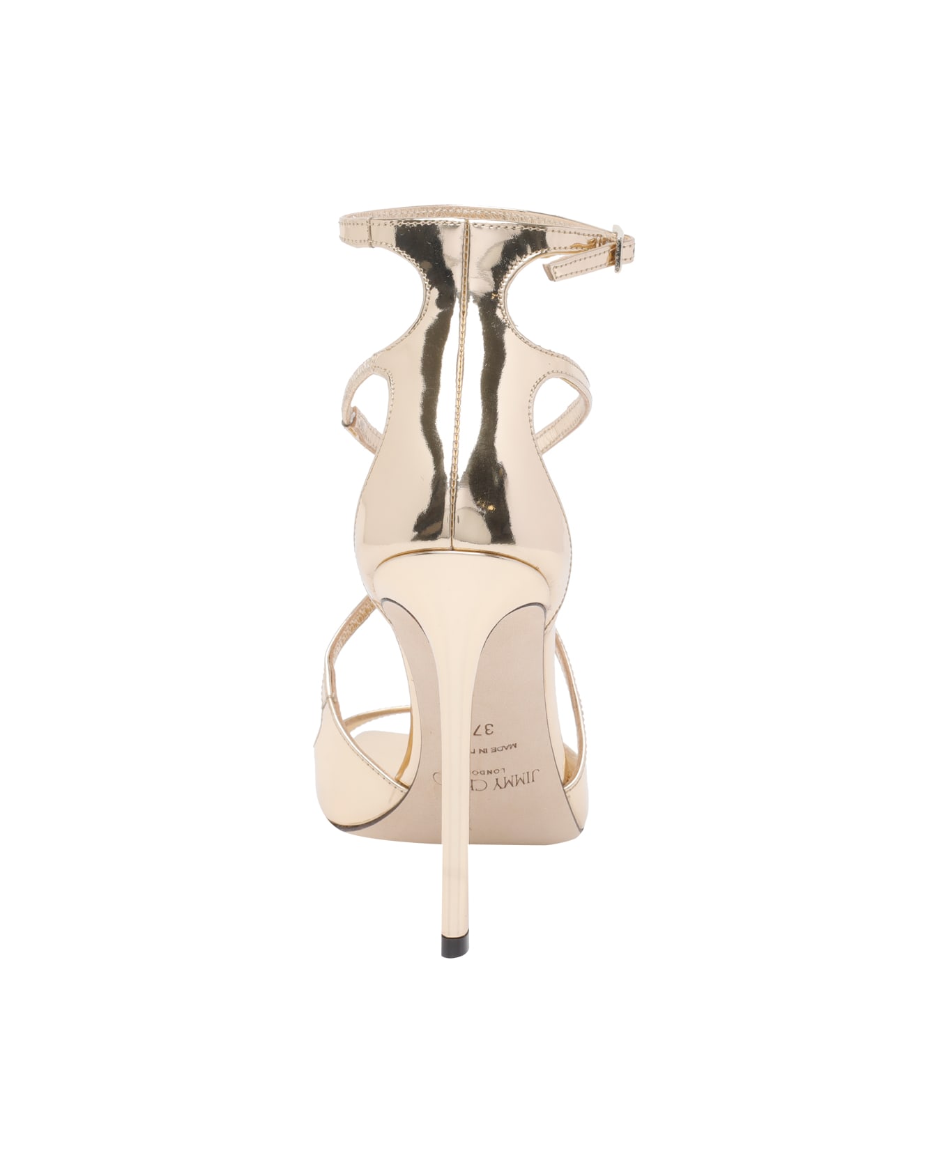 Jimmy Choo Azia Pump Sandals - Golden