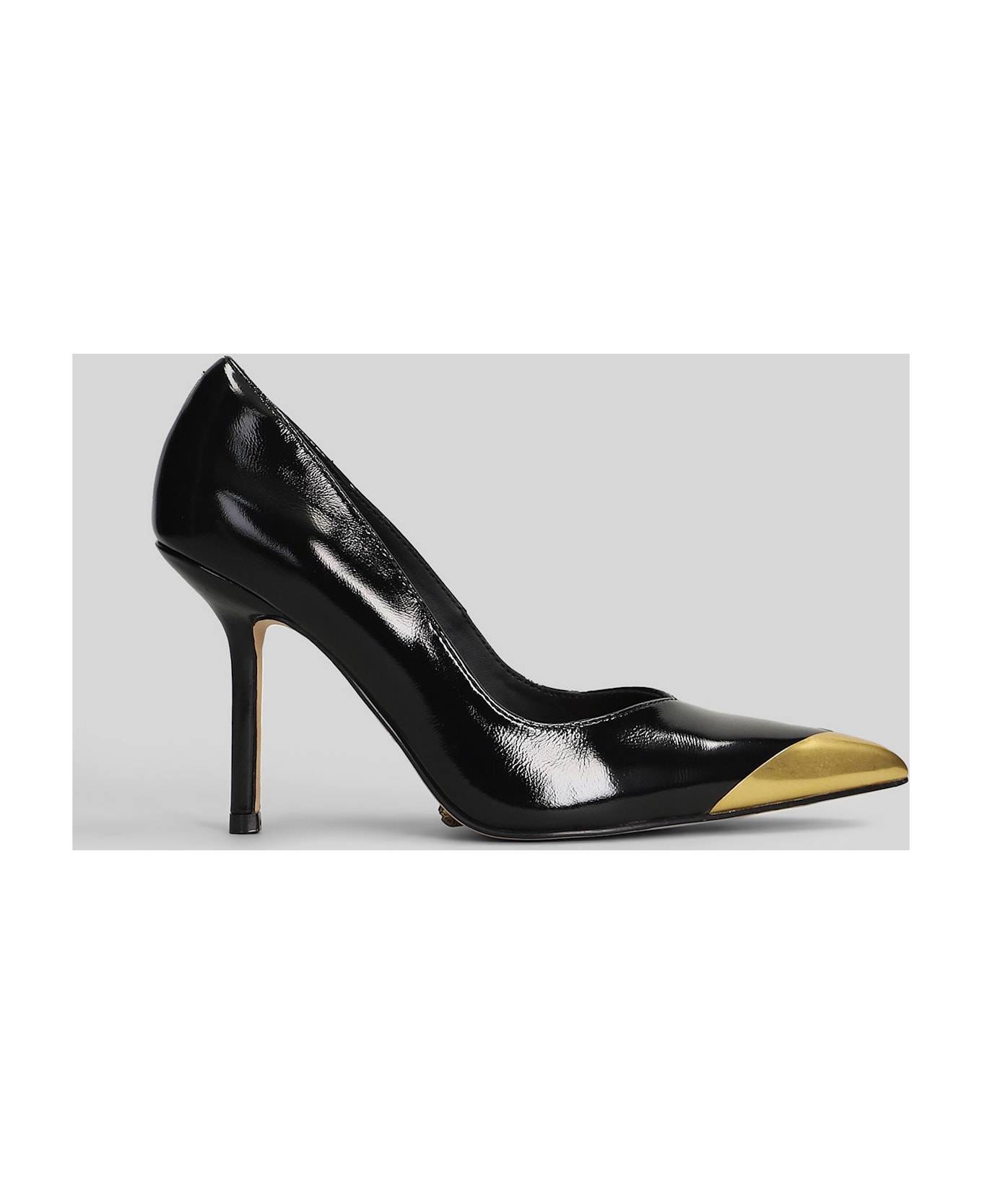 Kurt Geiger Regent Poin Court Pumps In Black Leather - black