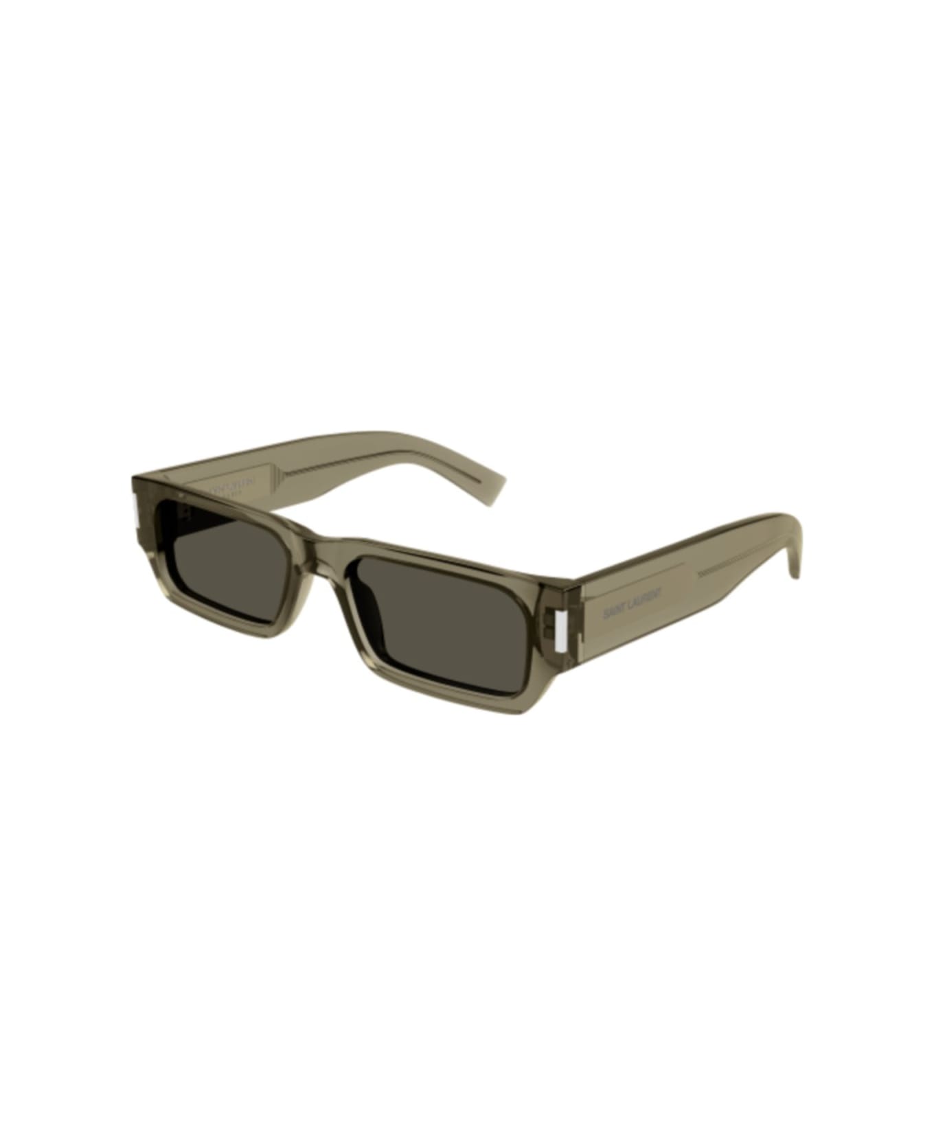 Saint Laurent Eyewear Sl 660003 Brown Brown Grey - 003 brown brown grey