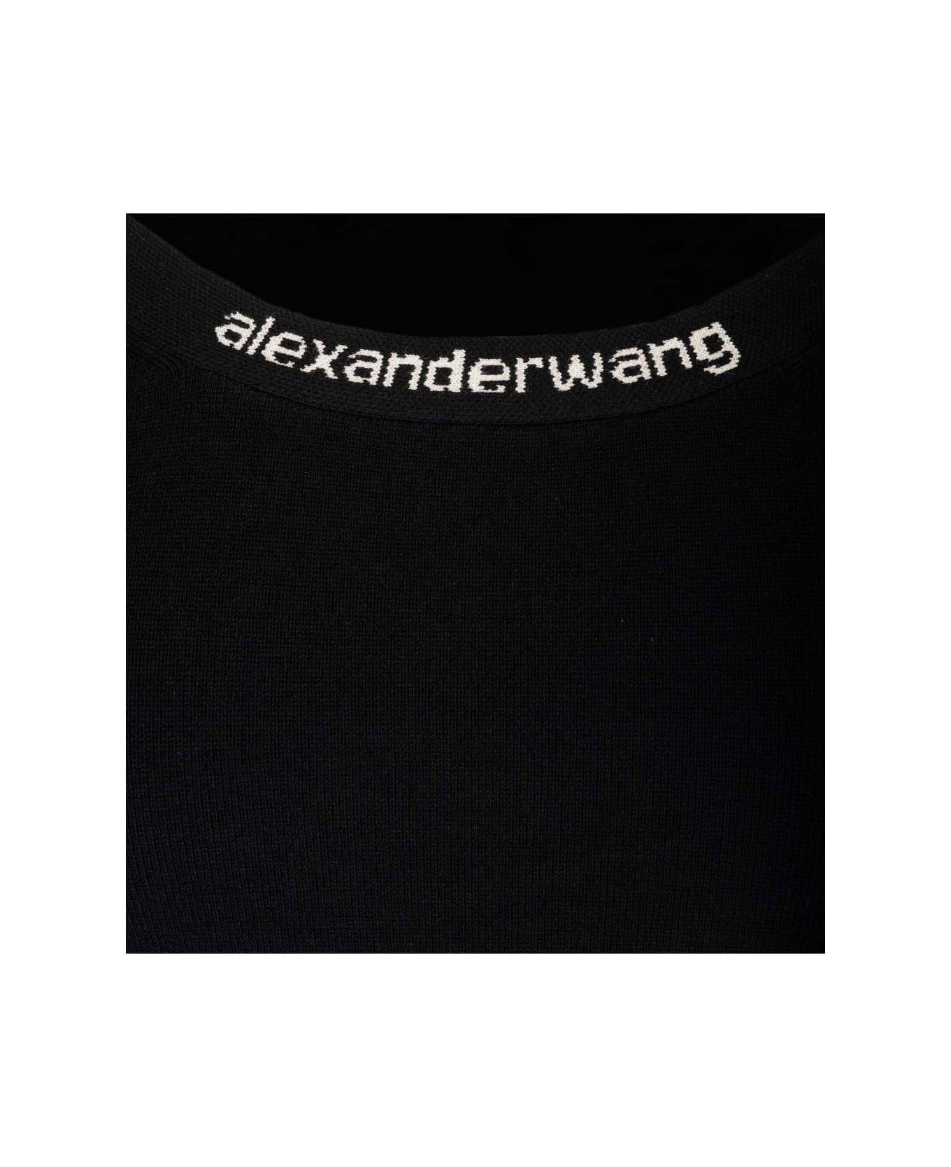 Alexander Wang Fitted Mini Dress - Black