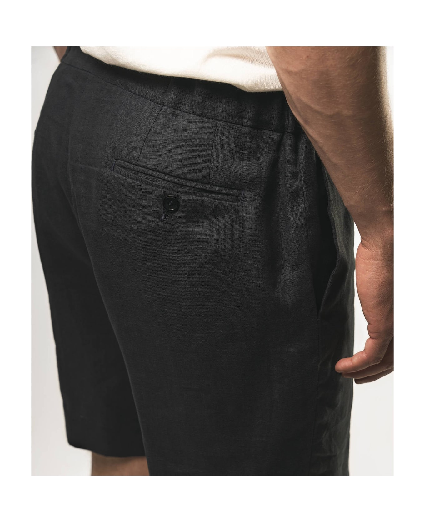 Larusmiani D20 Bermuda Shorts - MidnightBlue