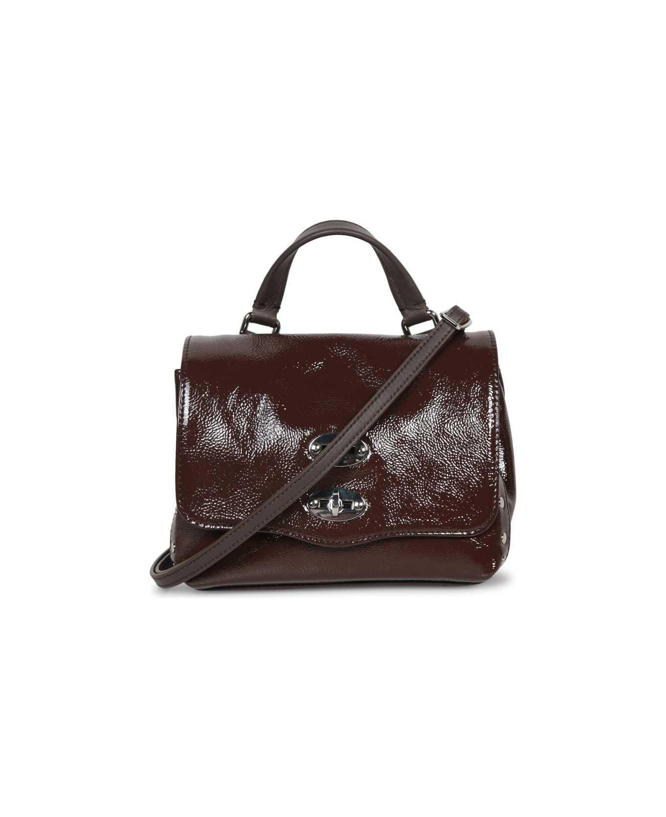 Zanellato Baby Naxos Postina Bag In Dark Brown - Brown